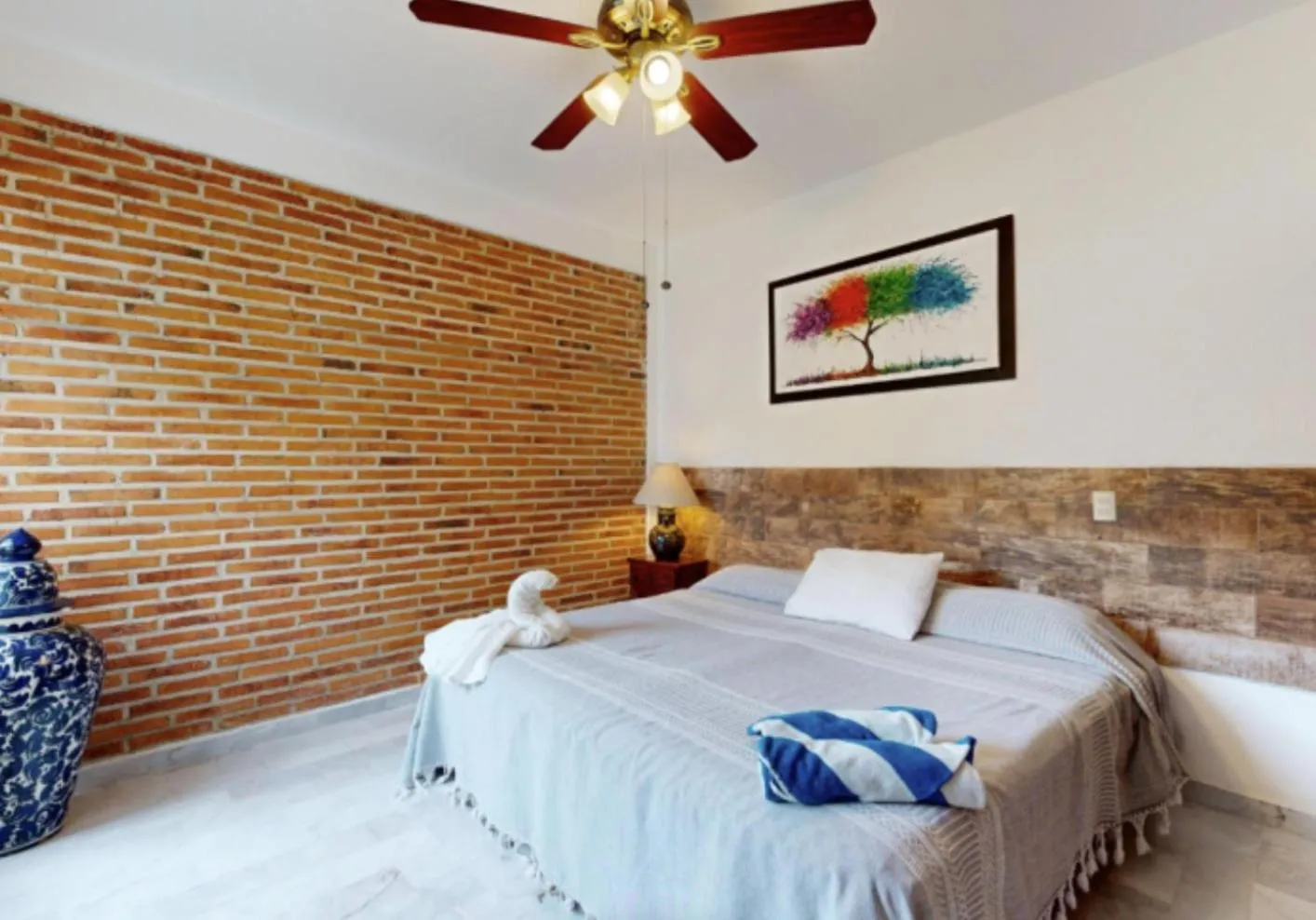Bed in Aventura Pacifico Boutique Suites & Villas