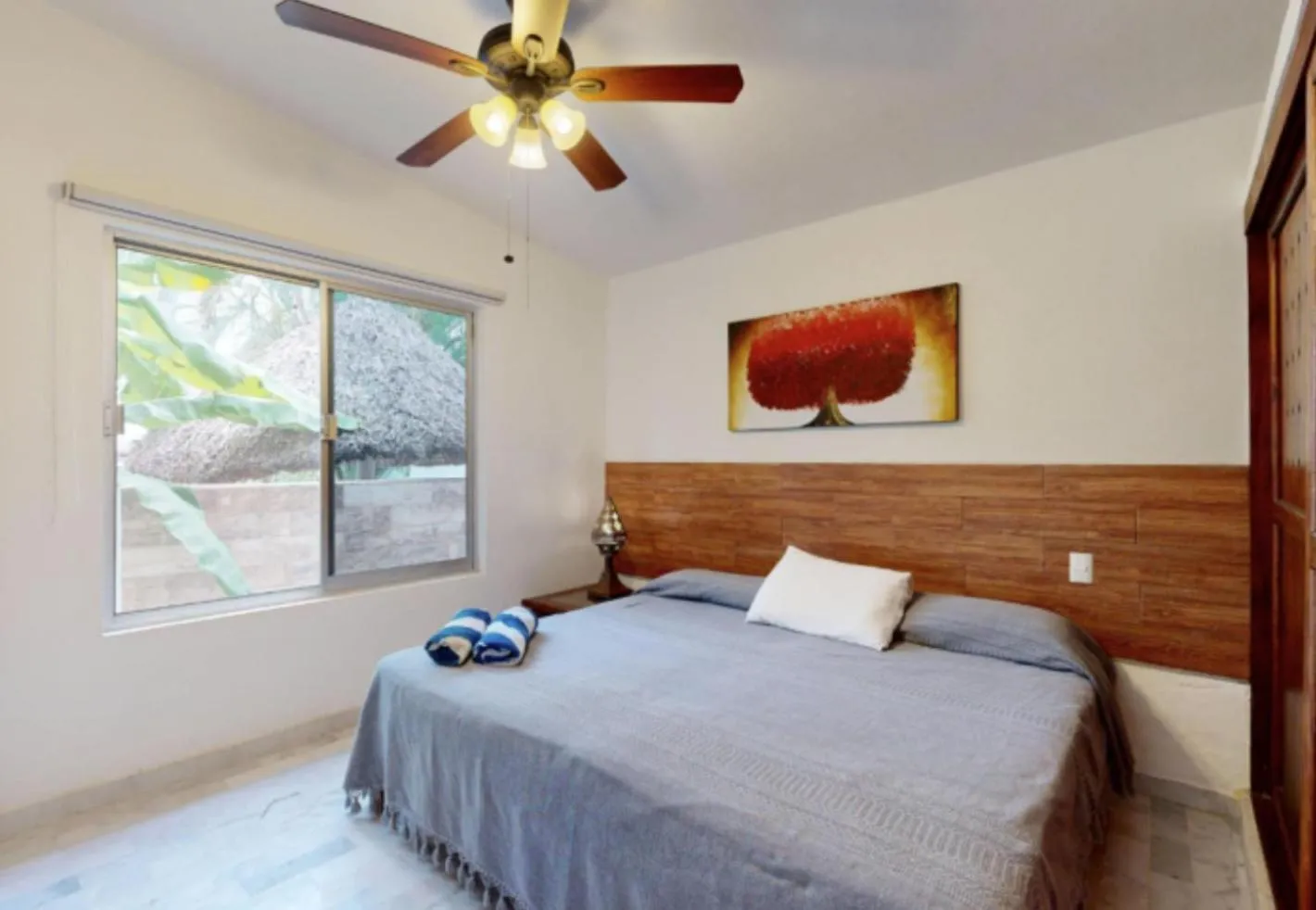 Bed in Aventura Pacifico Boutique Suites & Villas