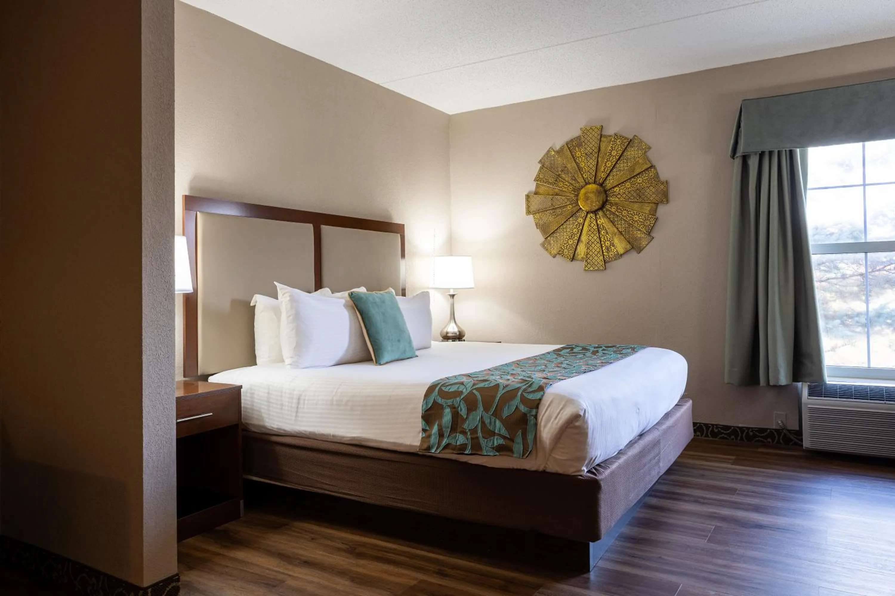 Bed in D. Hotel Suites & Spa