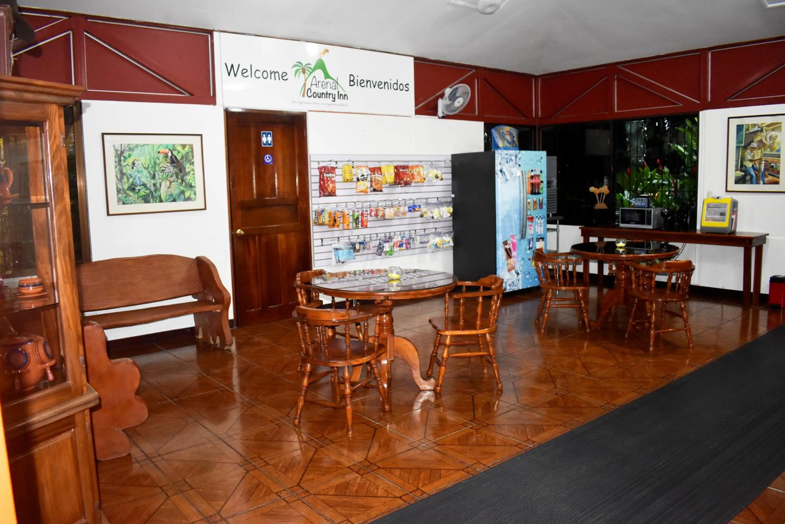 Lobby or reception in Hotel Arenal Country Inn