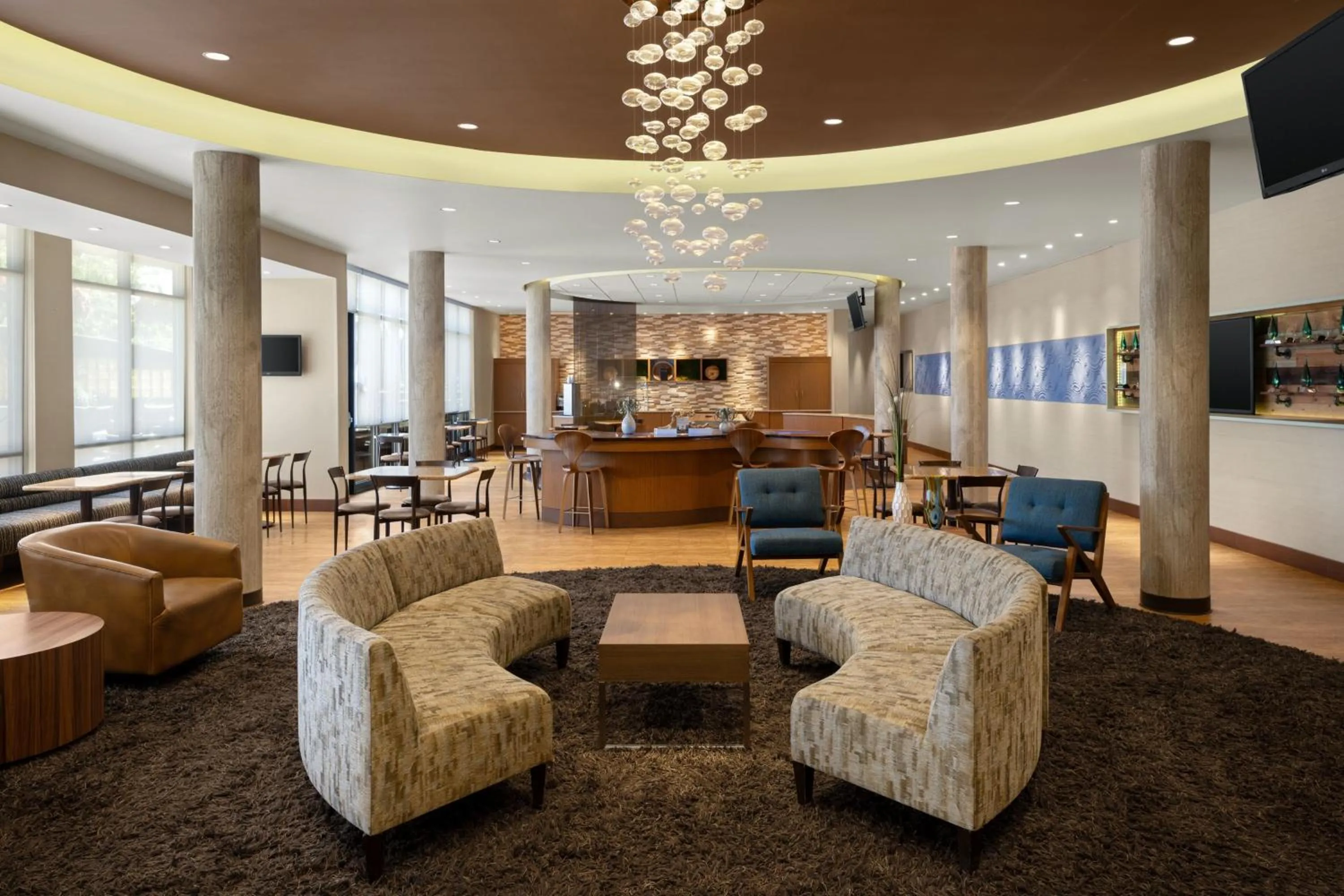 Lobby or reception in SpringHill Suites Coeur d'Alene