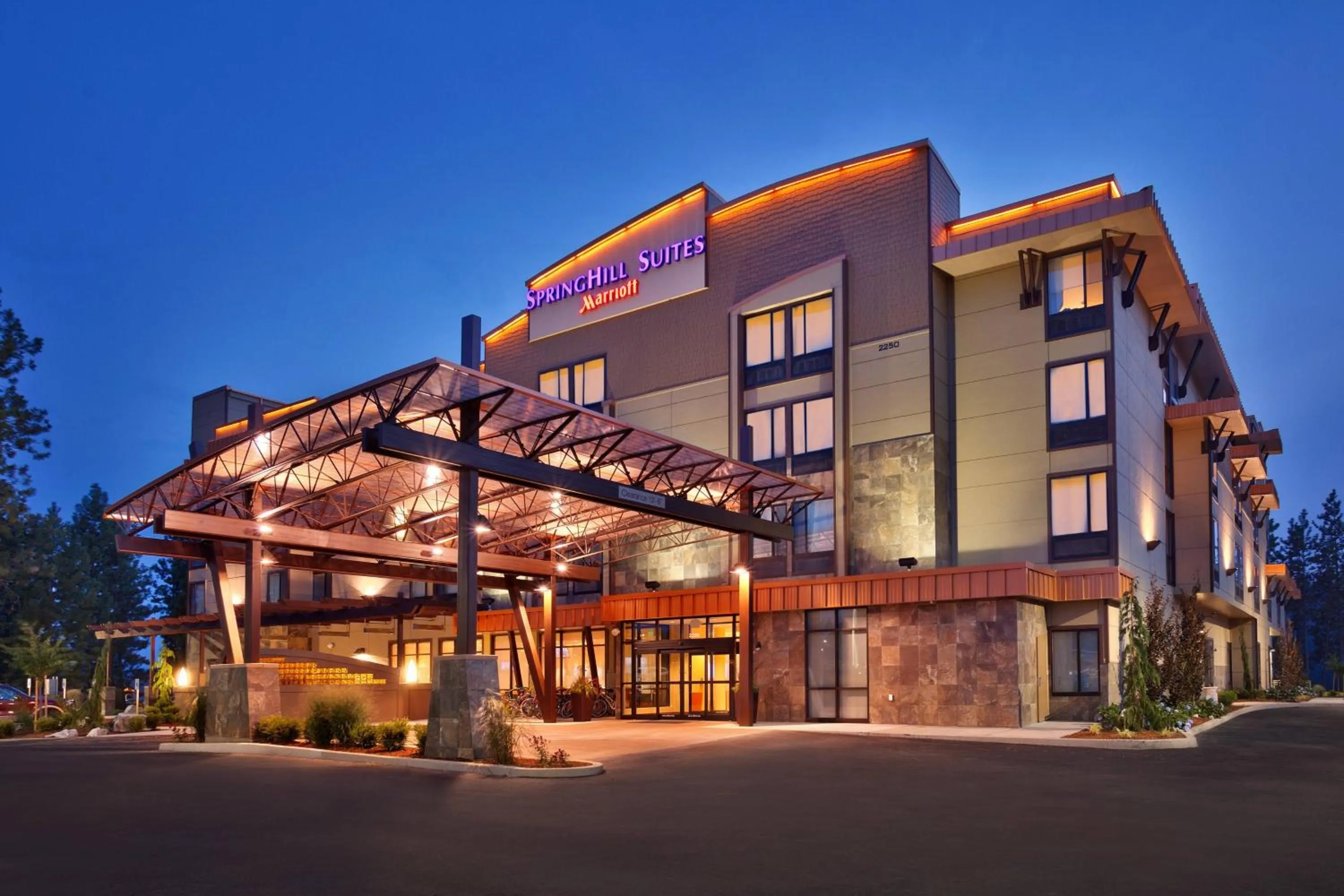 Property building in SpringHill Suites Coeur d'Alene