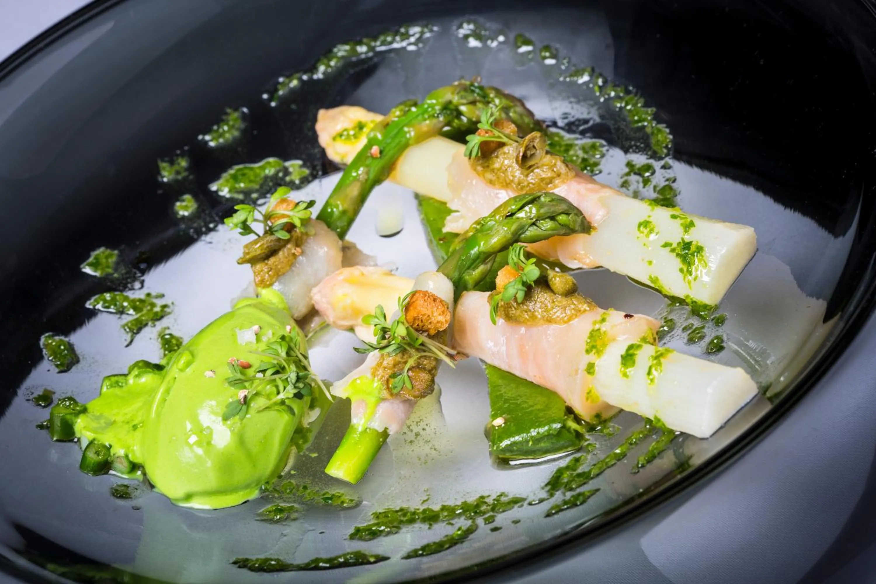 Food close-up in Le Domaine de Rouffach