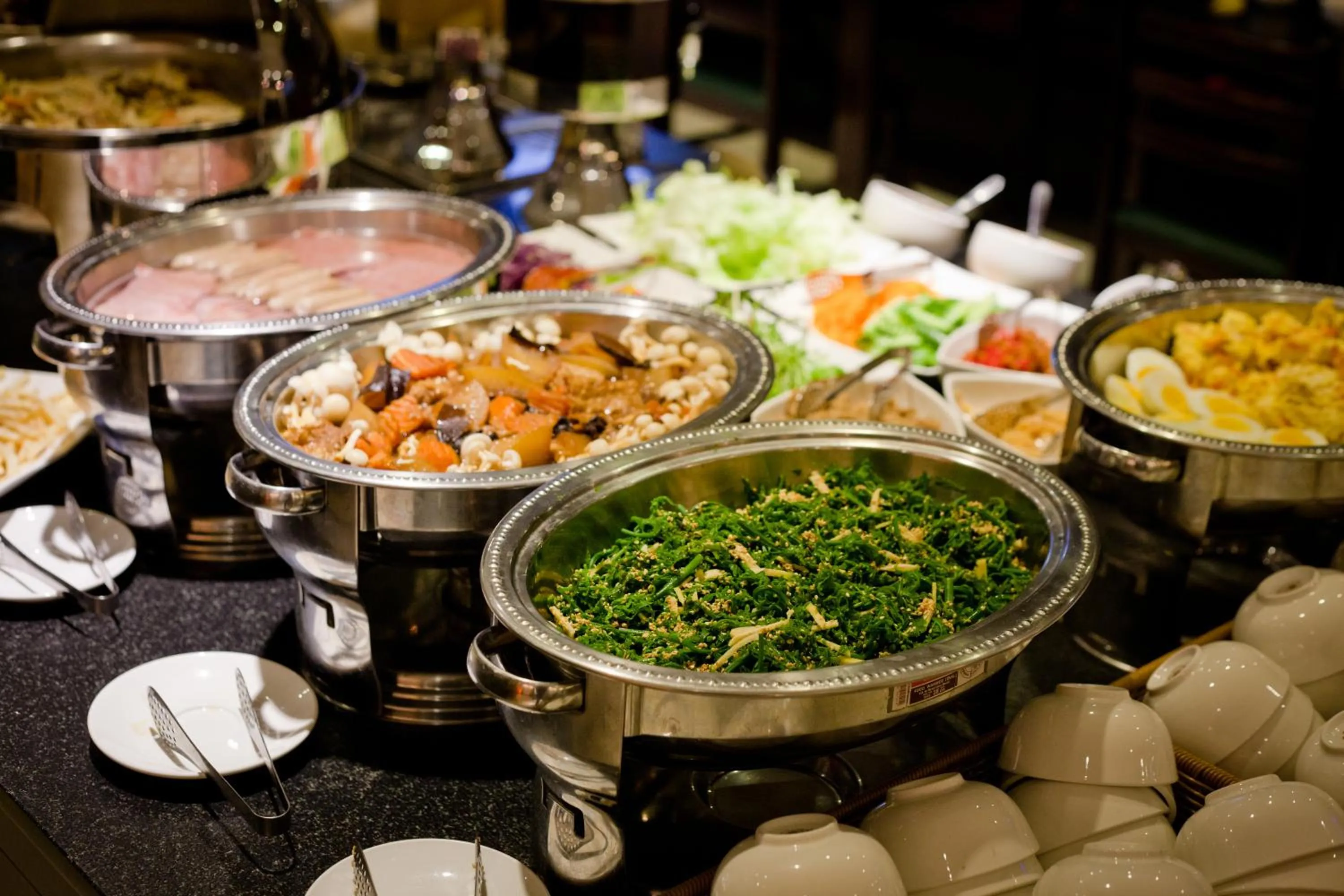 Buffet breakfast in East Town 26 Hotel