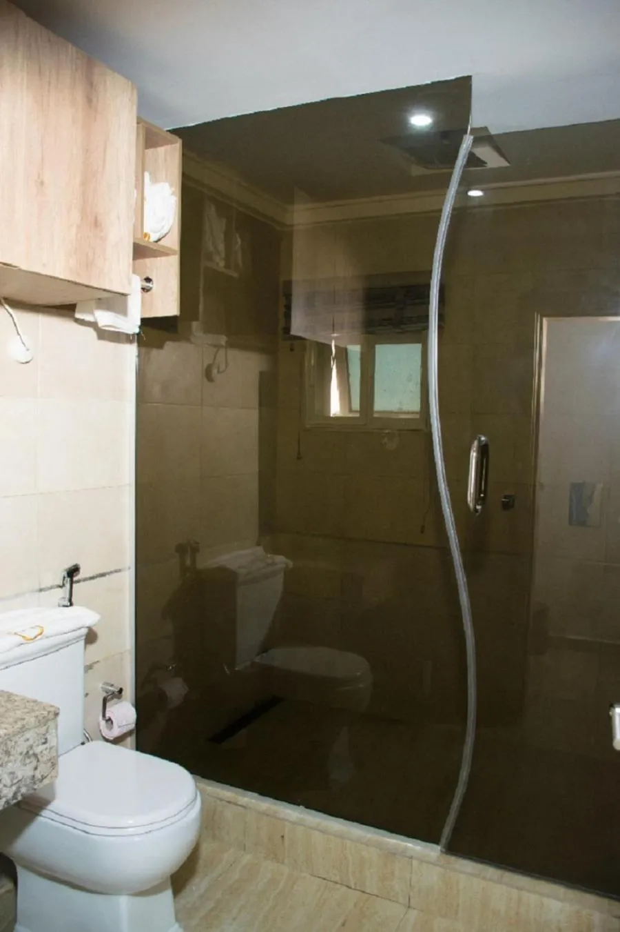 Shower in Lit Suites
