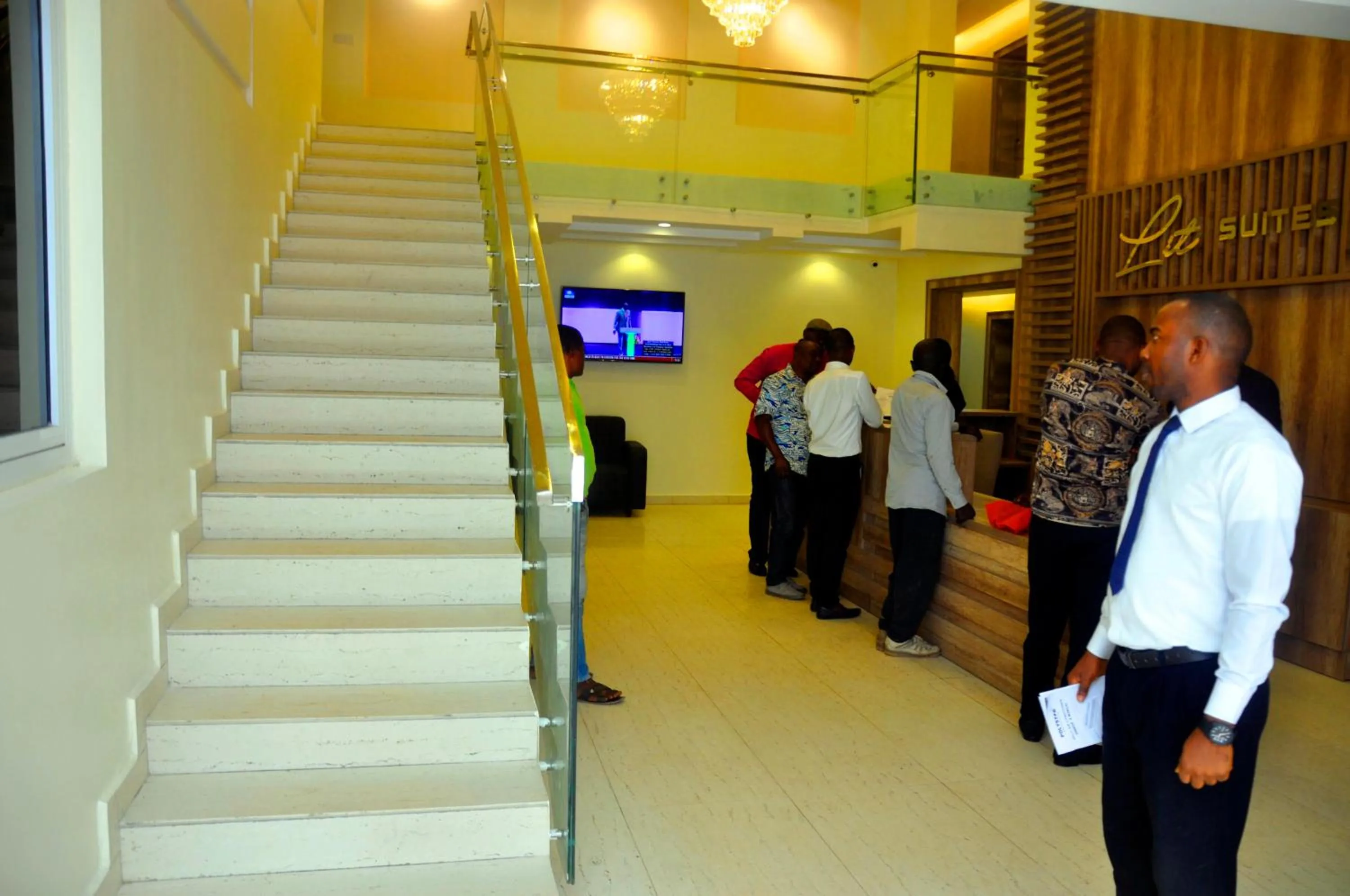 Lobby or reception in Lit Suites