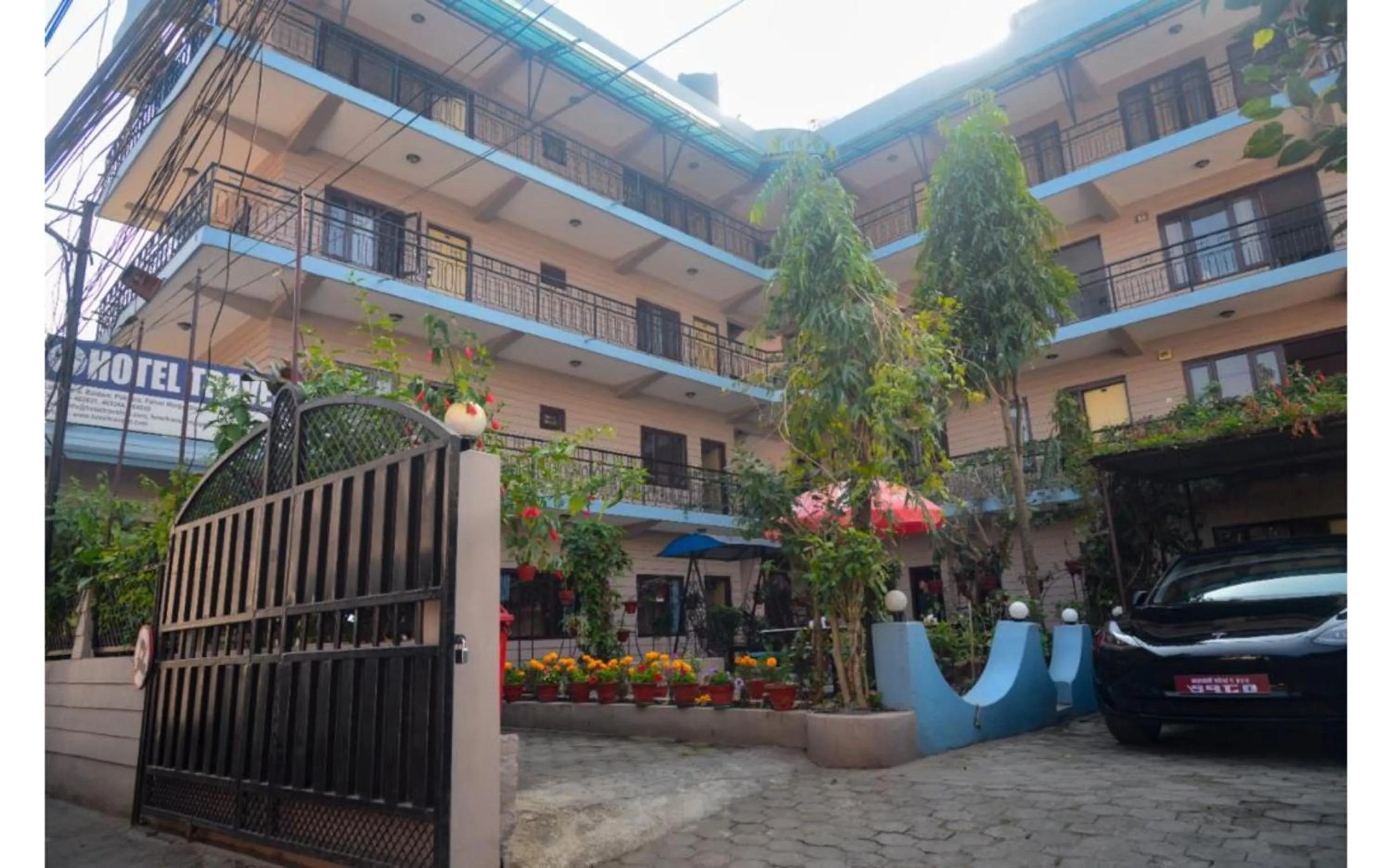 Parking in Hotel Travel Inn