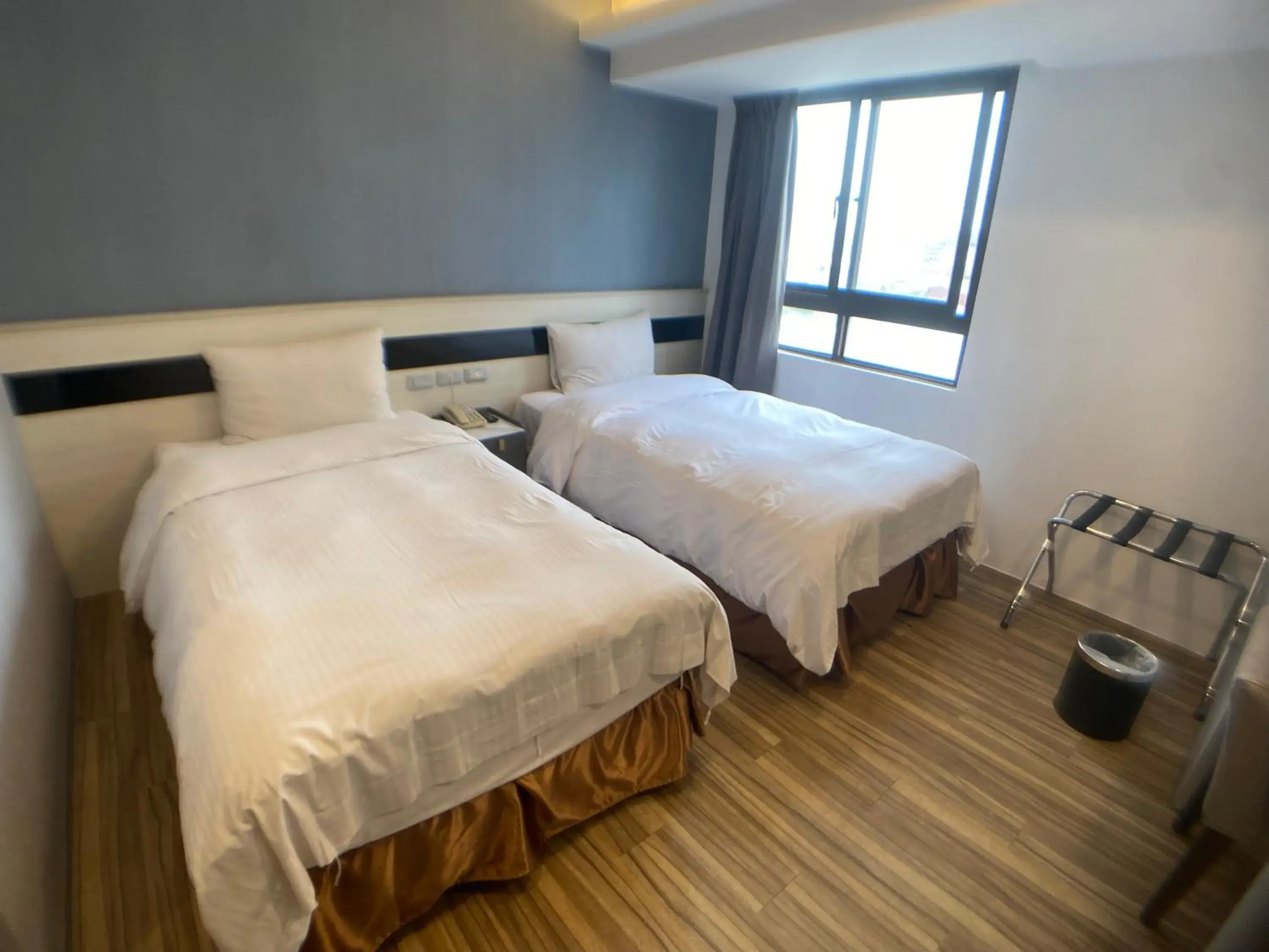 Deluxe Twin Room in Taichung Saint Hotel Deluxe Twin Room in Taichung Saint Hotel