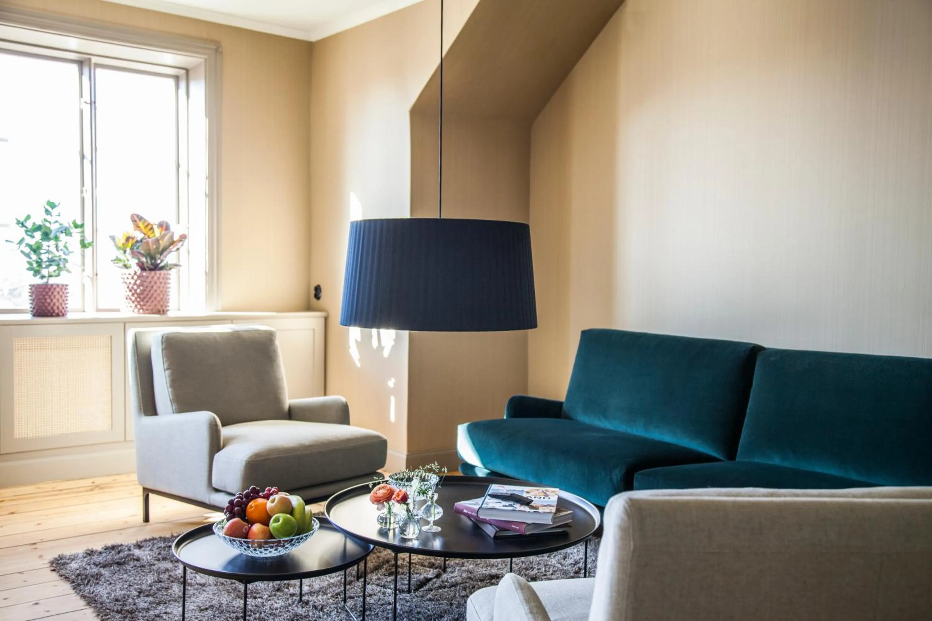 Living room in Värdshuset Lindgården