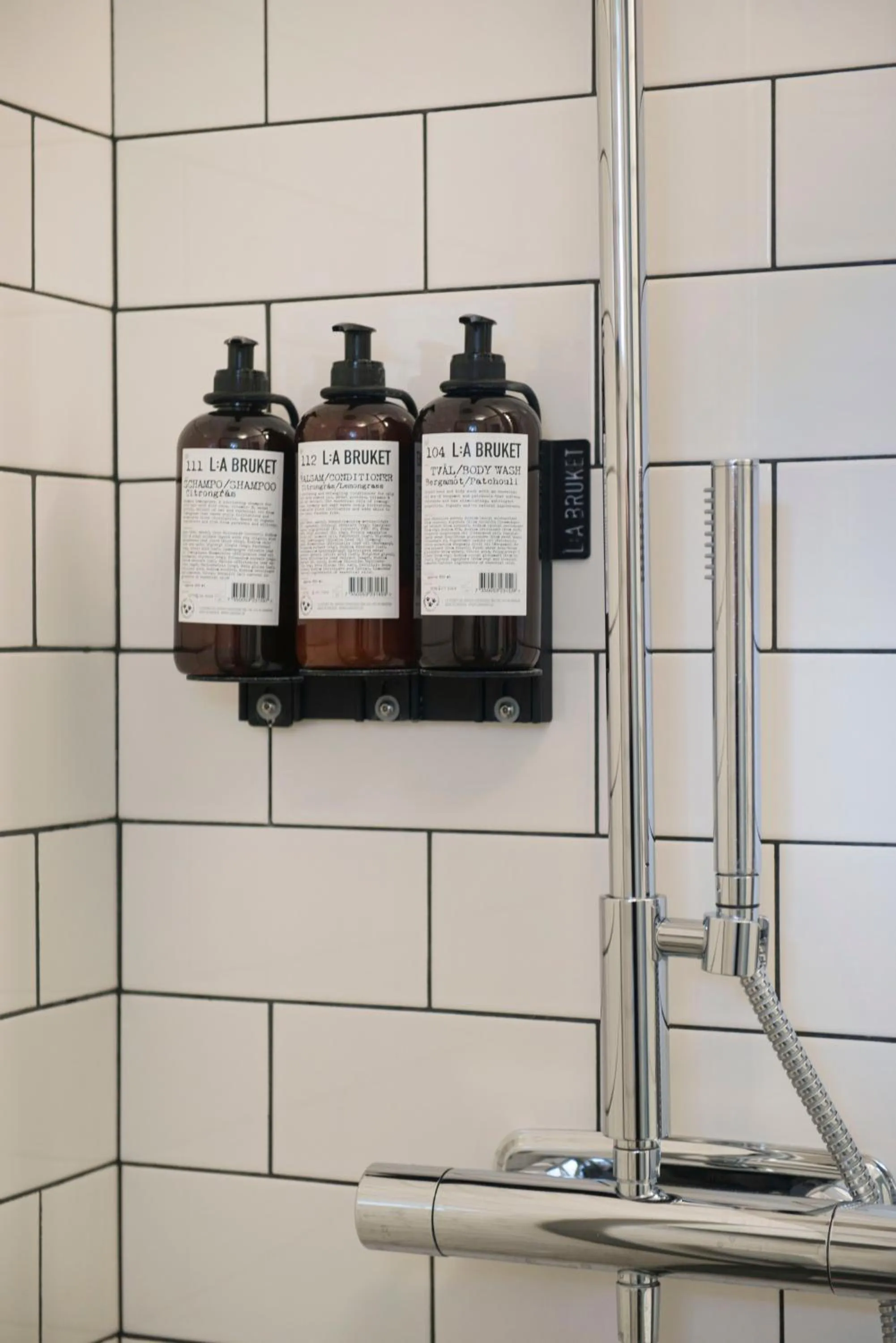 Shower in Värdshuset Lindgården