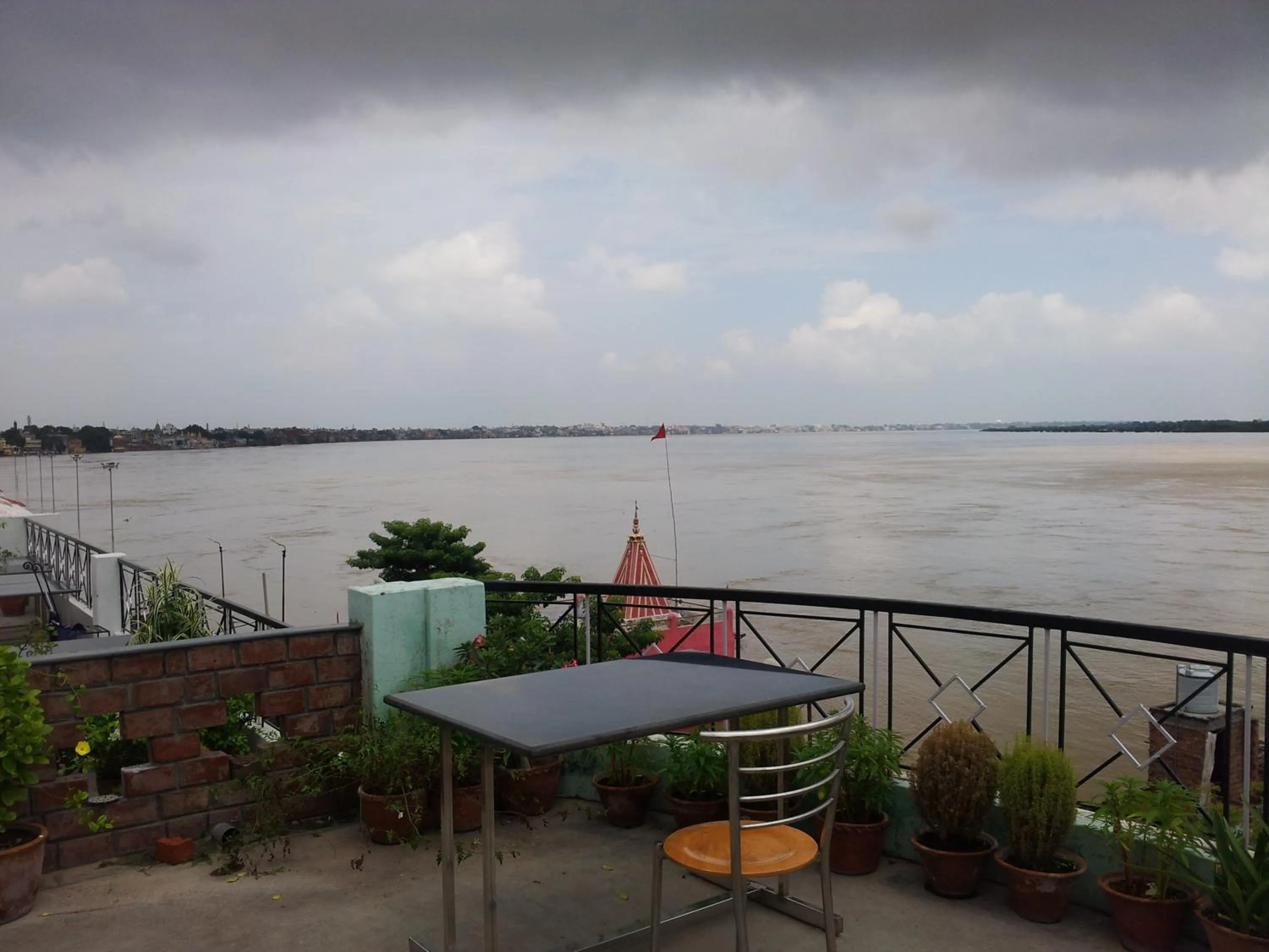 River view in Rahul Guest House