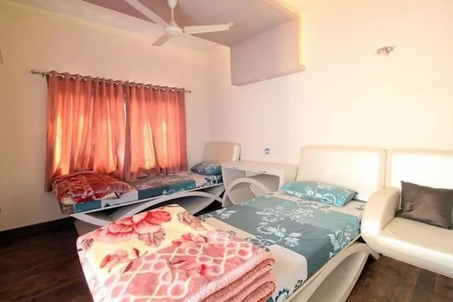 Bed in Rahul Guest House