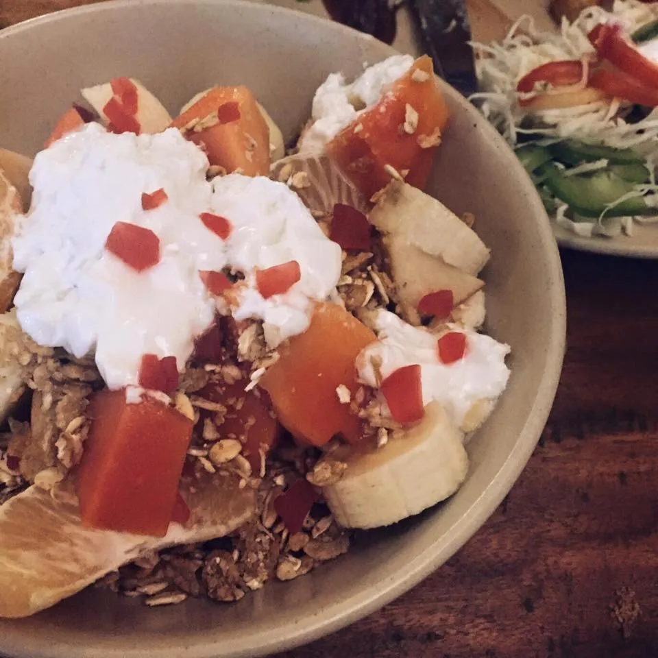 Food close-up in Rahul Guest House
