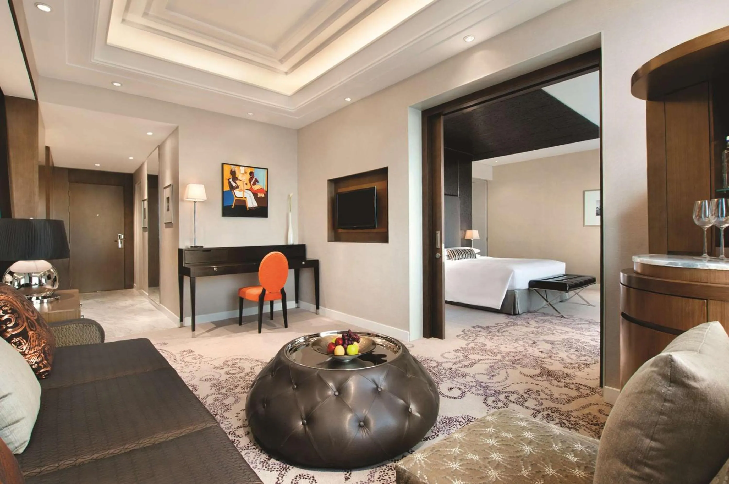 Photo of the whole room, Bed in Hyatt Regency Gurgaon