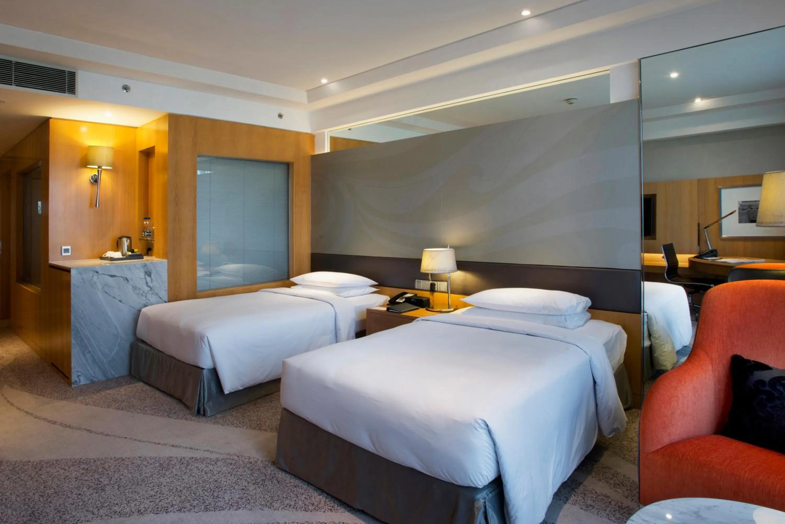 Bed in Hyatt Regency Gurgaon