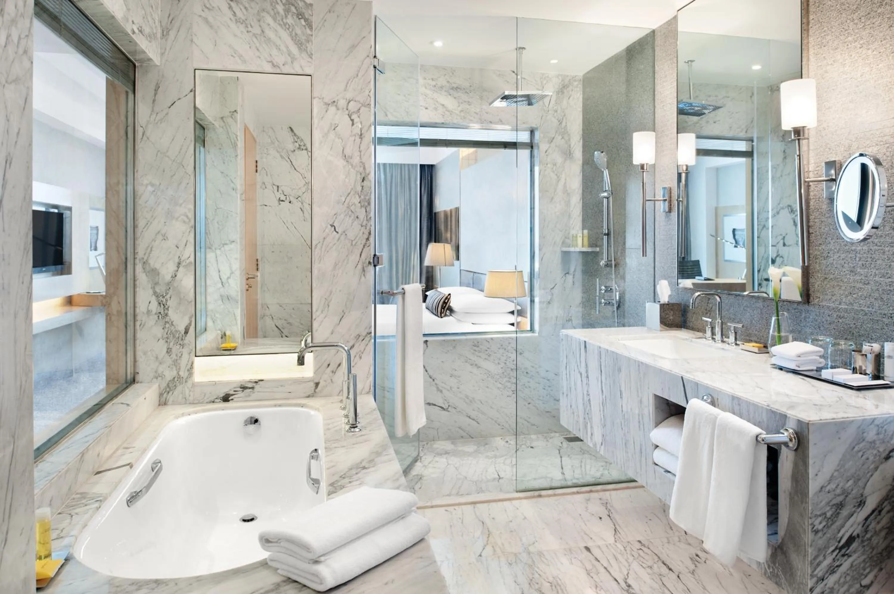 Bathroom in Hyatt Regency Gurgaon