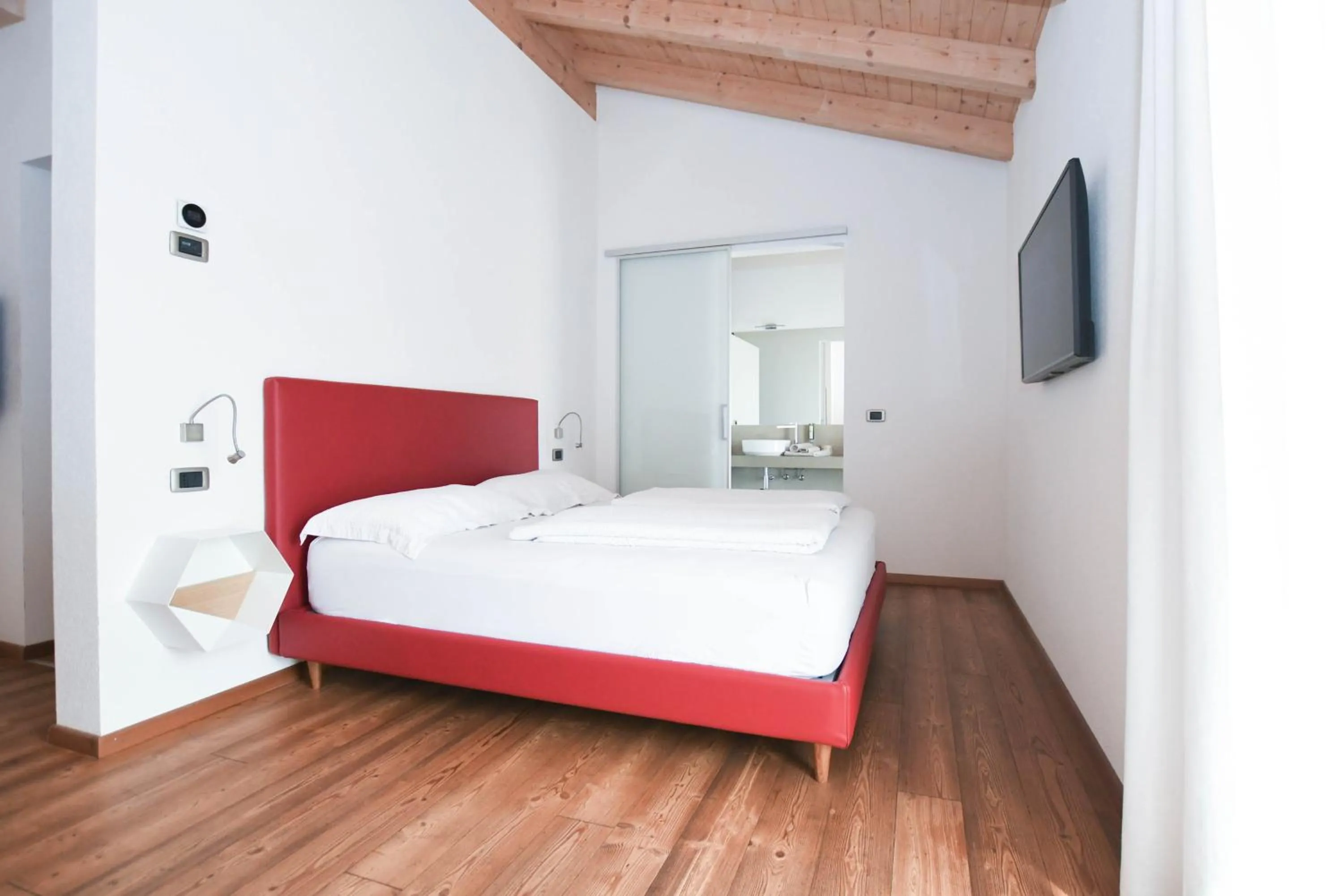 Bed in Agritur Casteller