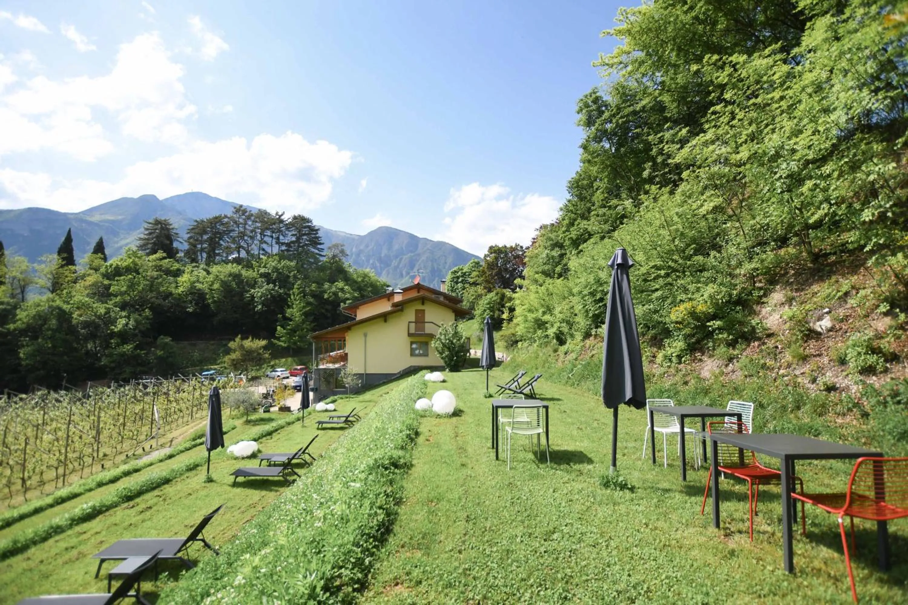 Property building in Agritur Casteller