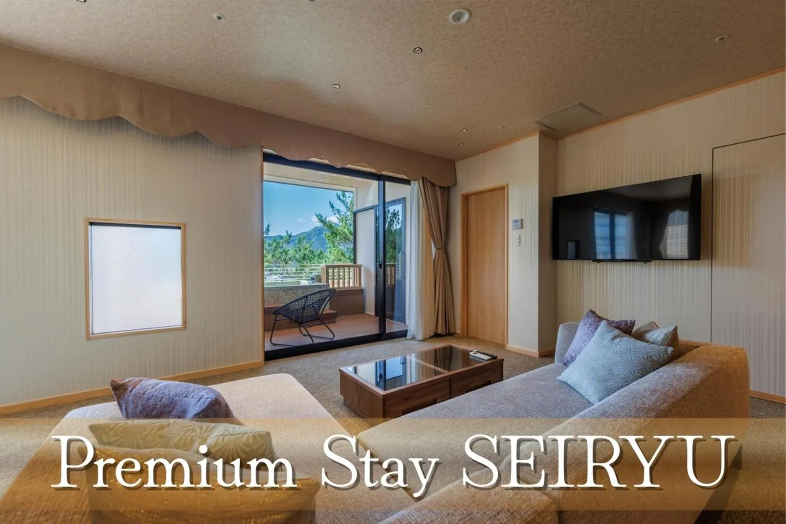 Living room in Kinugawa Grand Hotel Yumenotoki