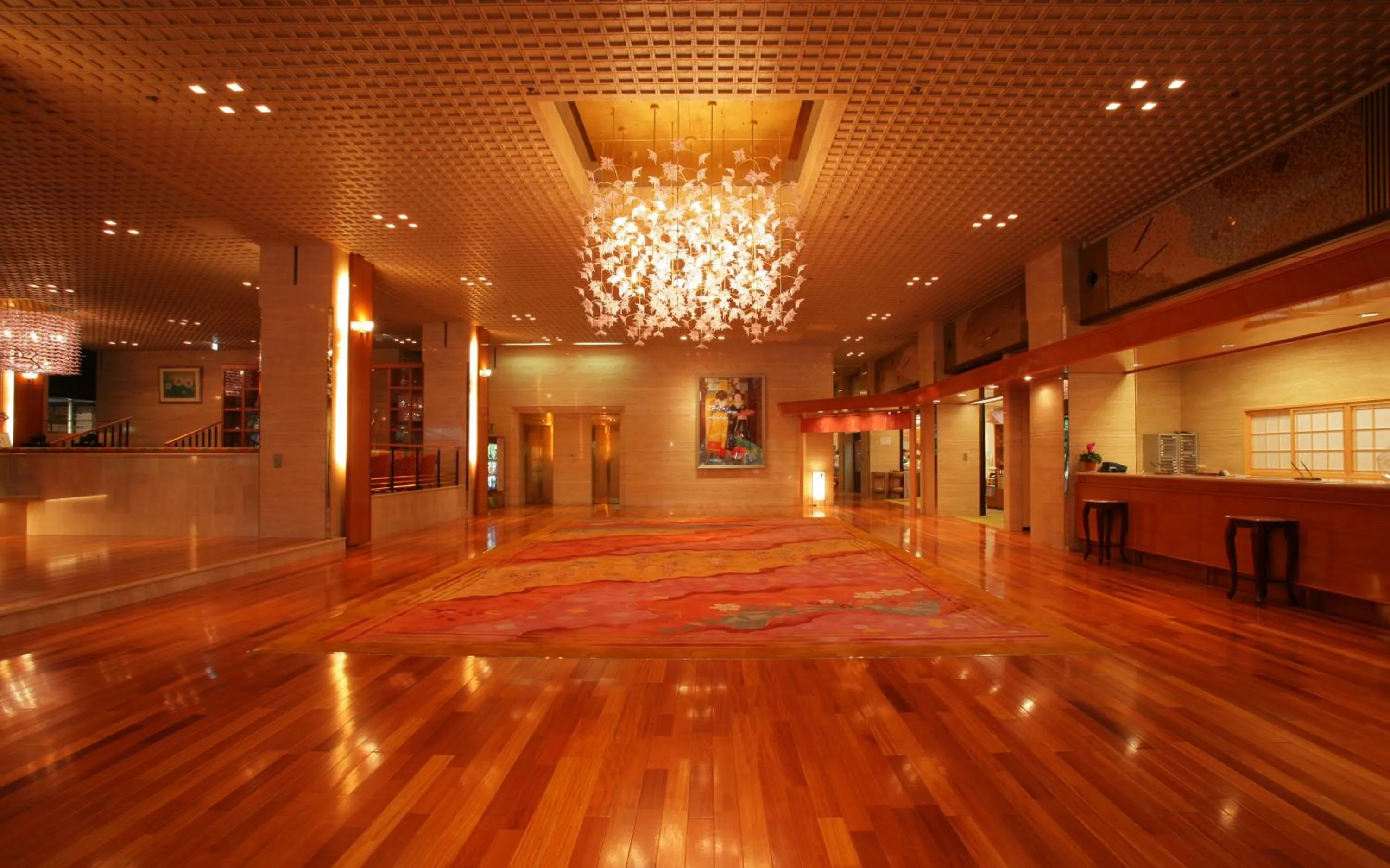 Lobby or reception in Kinugawa Grand Hotel Yumenotoki