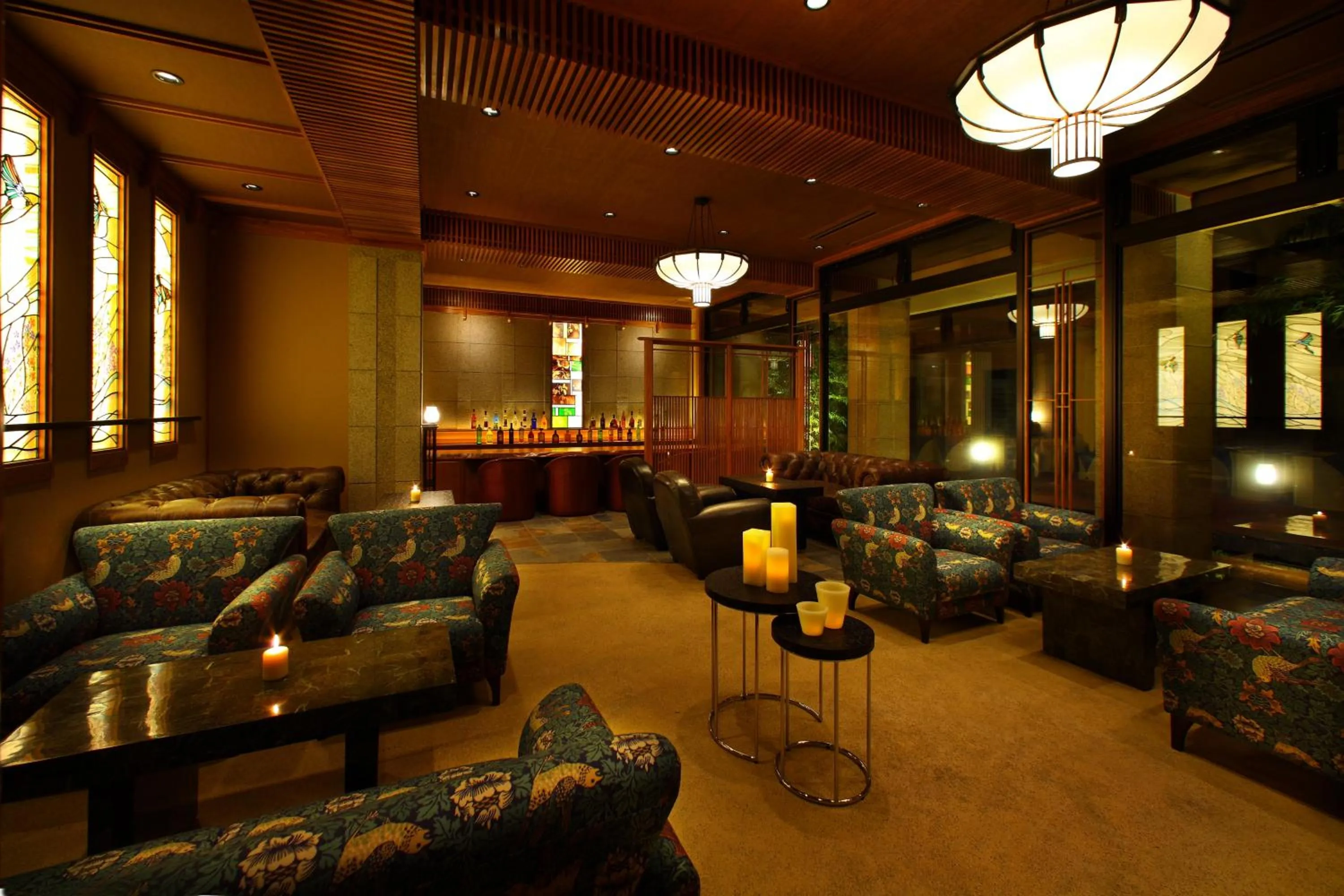 Lounge or bar in Kinugawa Grand Hotel Yumenotoki