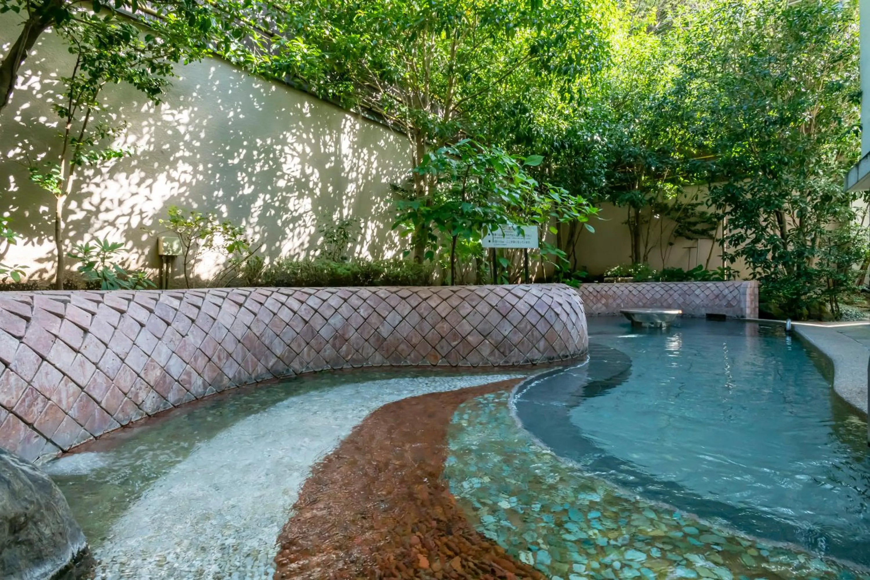 Hot Spring Bath in Kinugawa Grand Hotel Yumenotoki