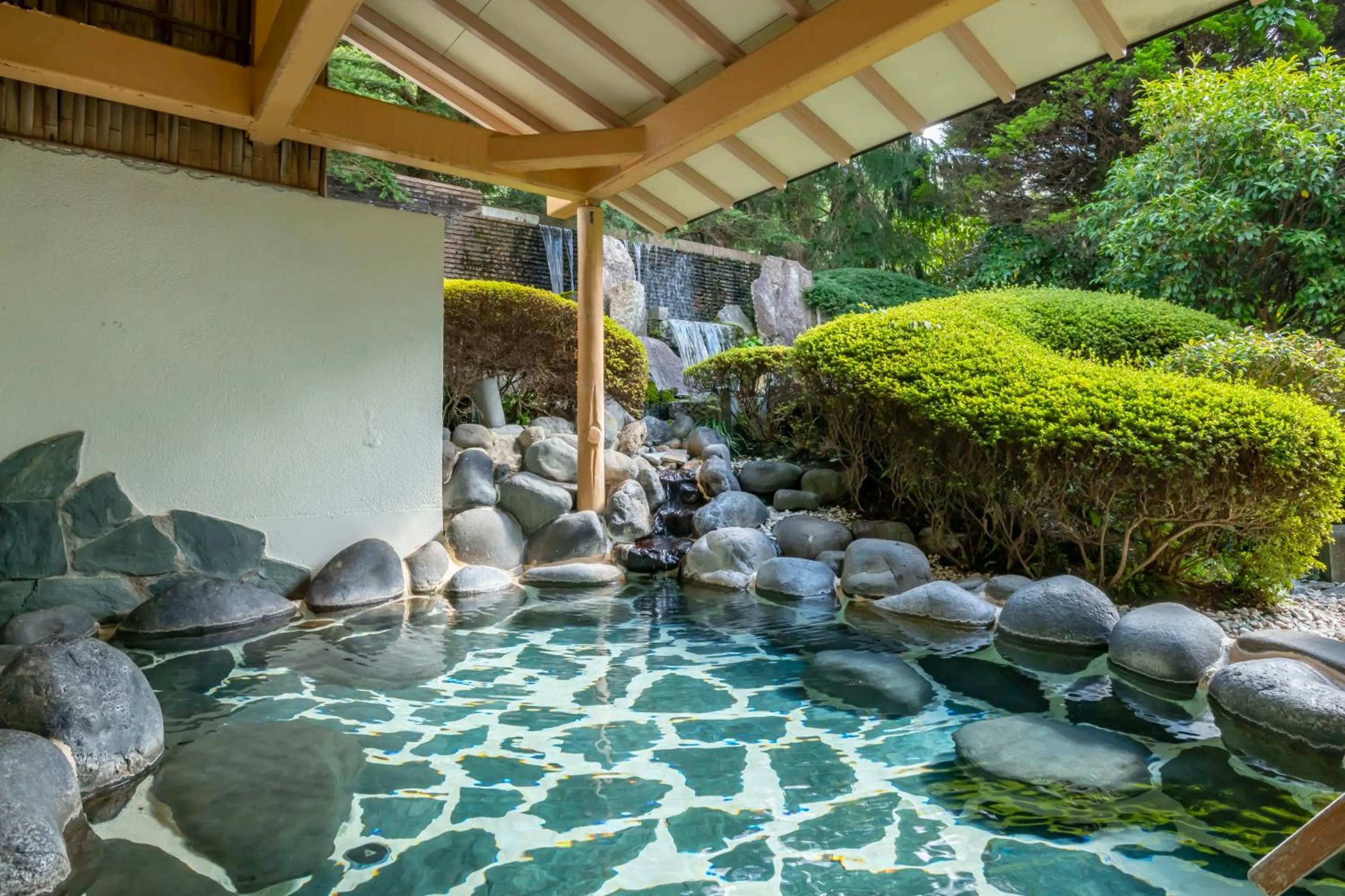 Hot Spring Bath in Kinugawa Grand Hotel Yumenotoki