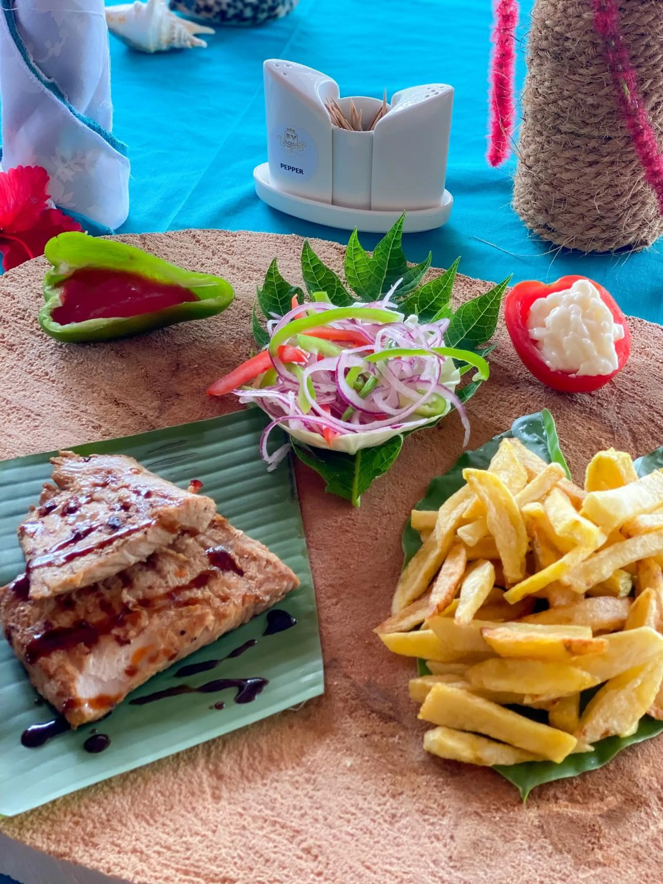 Food in Bella Vista Resort Zanzibar