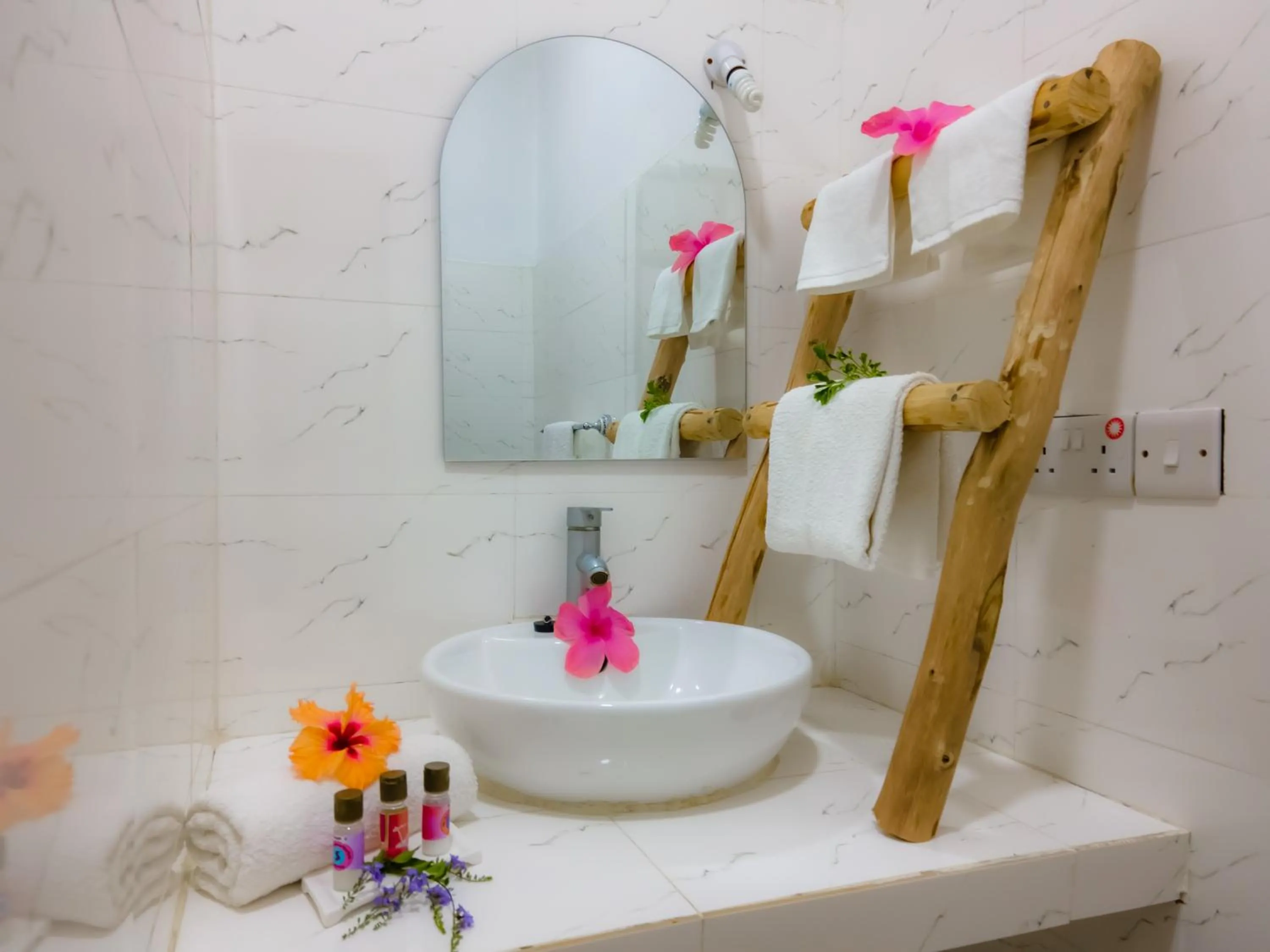 Bathroom in Bella Vista Resort Zanzibar