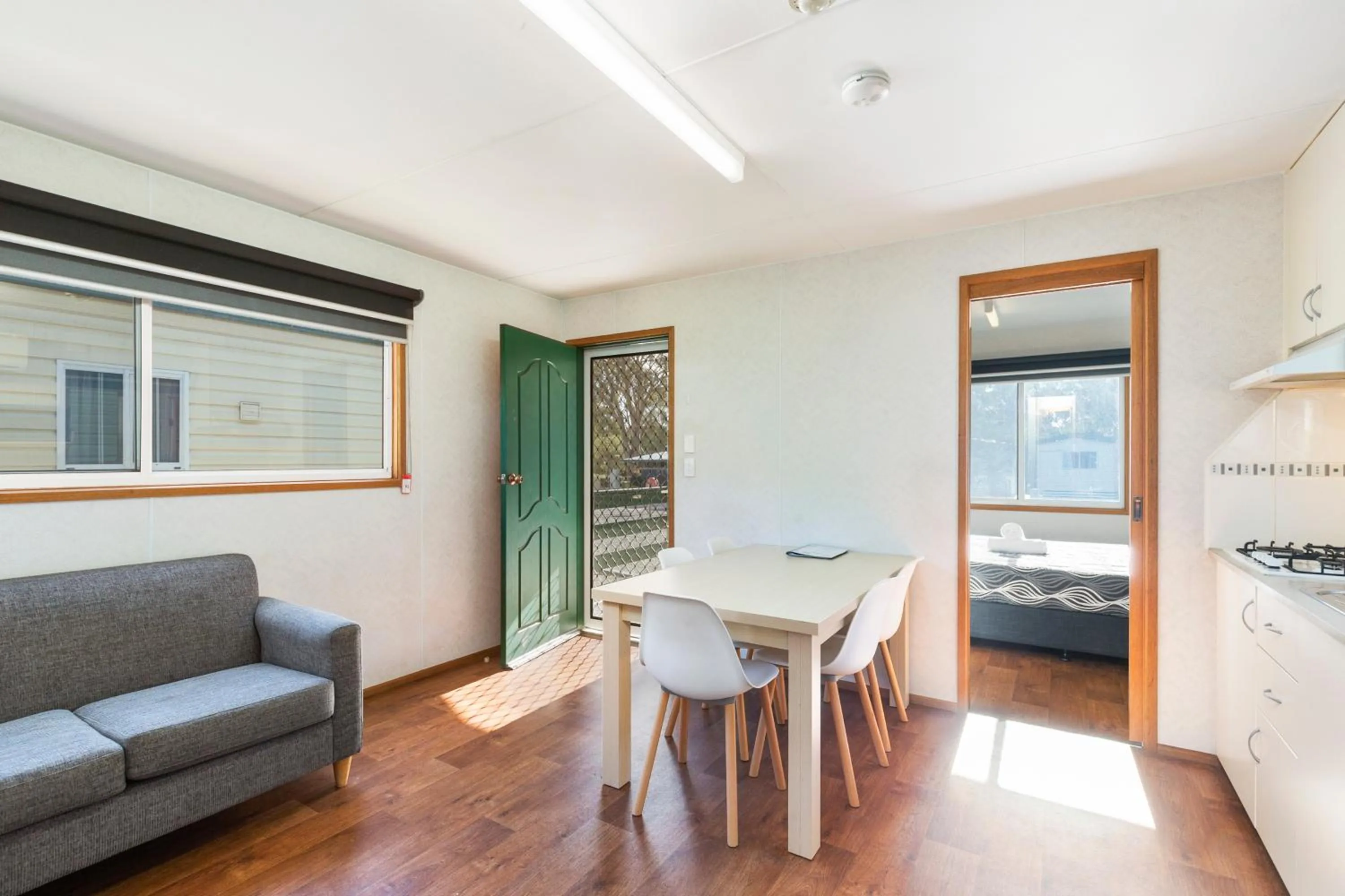 Dining area in Gawler Caravan Park