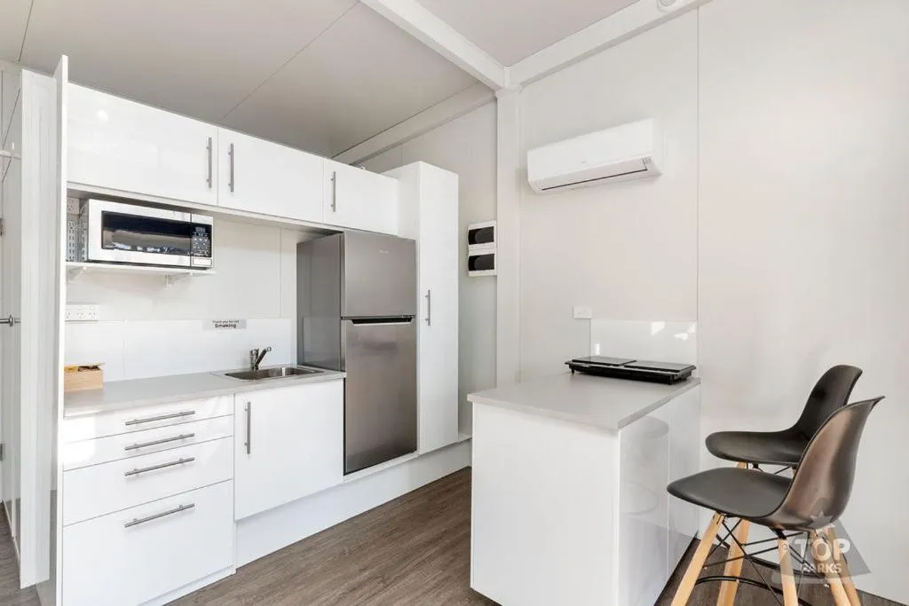 Kitchen or kitchenette in Gawler Caravan Park