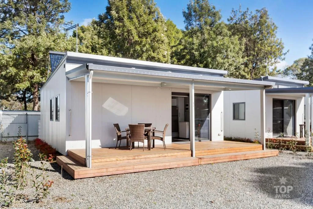 Patio in Gawler Caravan Park