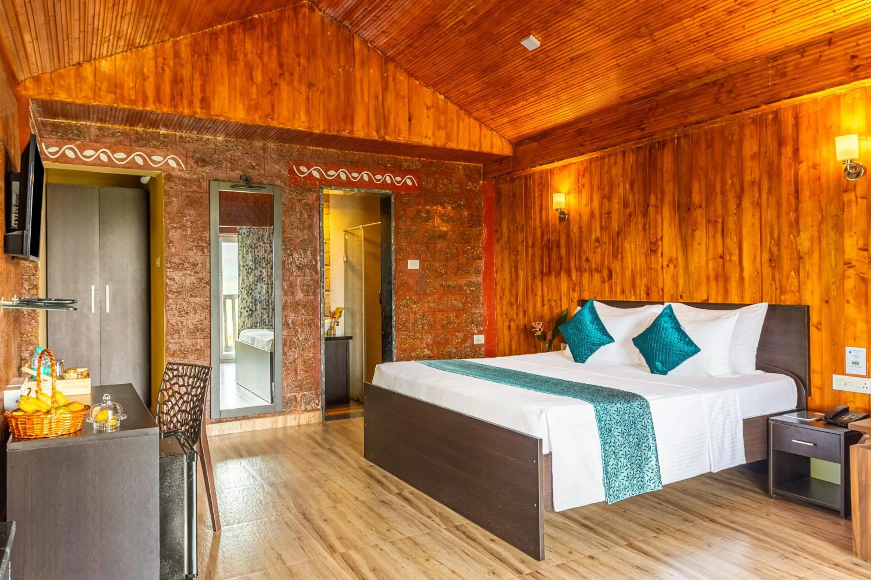 Bedroom, Bed in Nature Trails Rock Valley, Goa