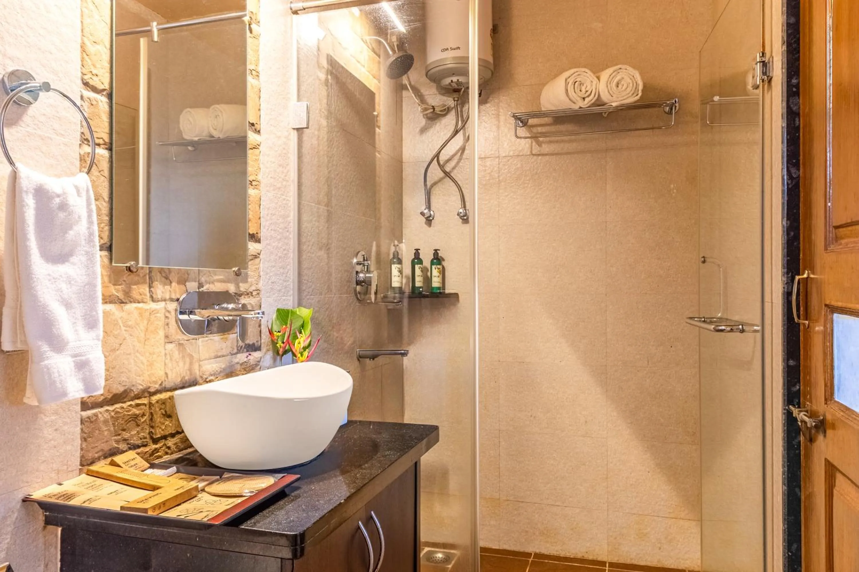 Bathroom in Nature Trails Rock Valley, Goa