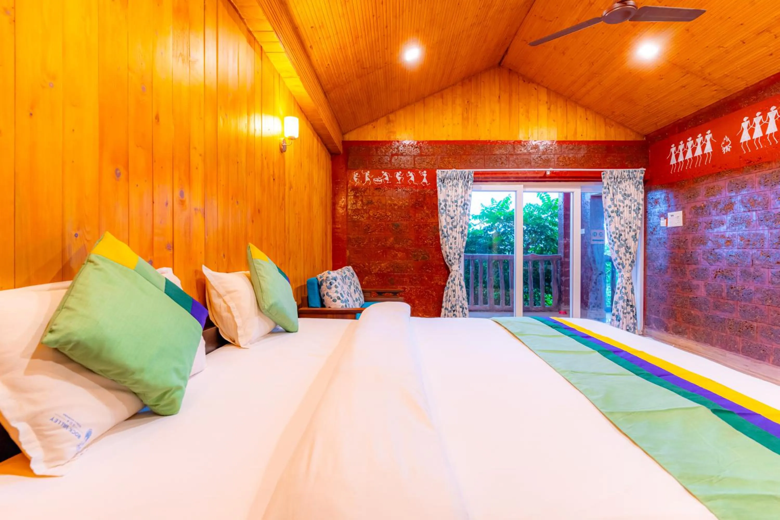 Bed in Treebo Rock Valley