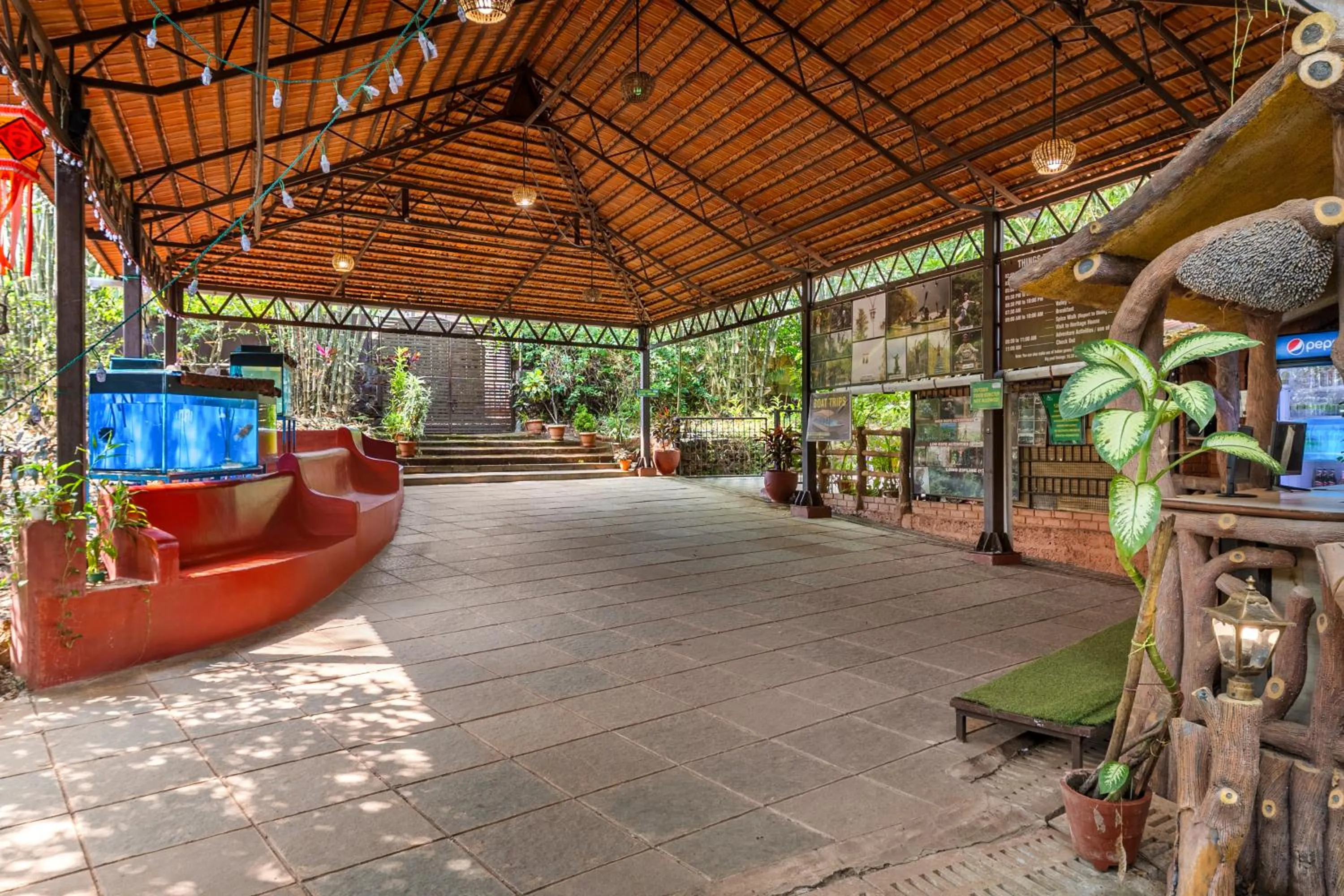 Lobby or reception in Nature Trails Rock Valley, Goa