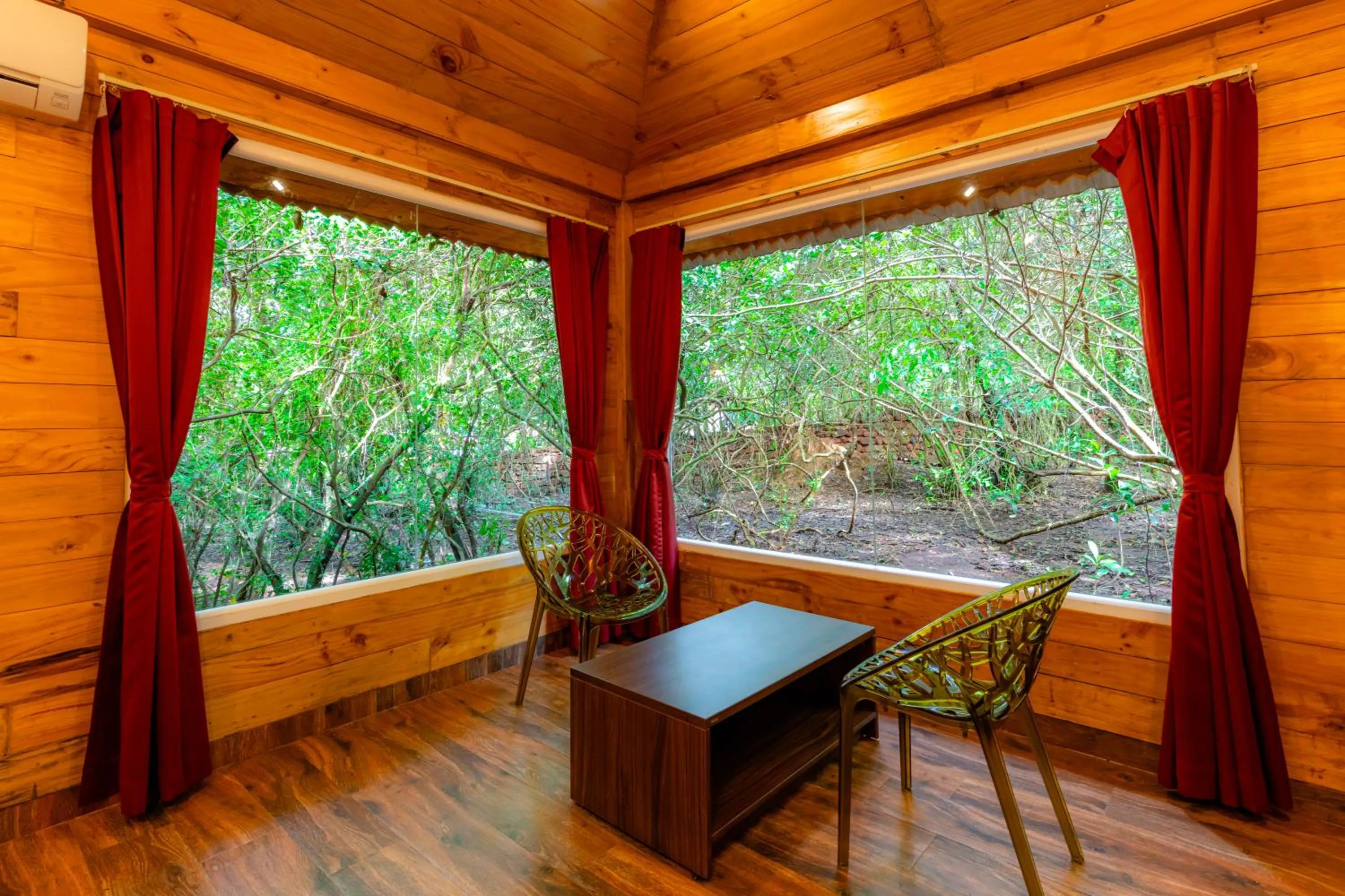 Seating area in Treebo Rock Valley