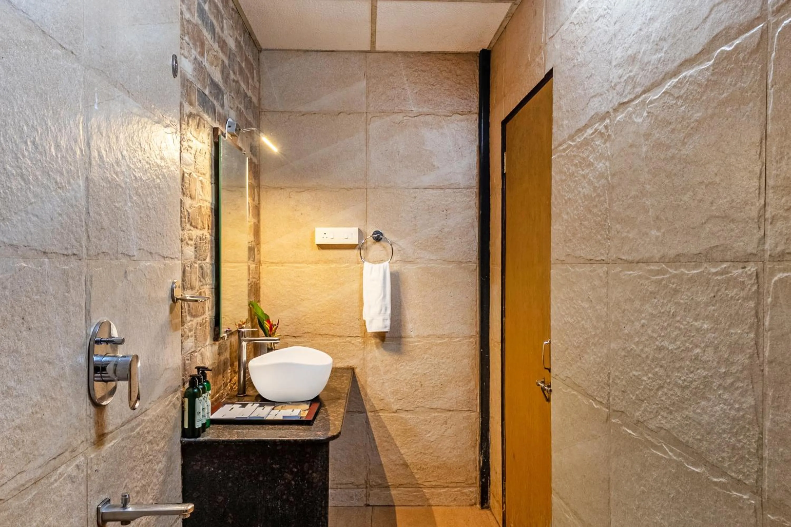 Bathroom in Nature Trails Rock Valley, Goa