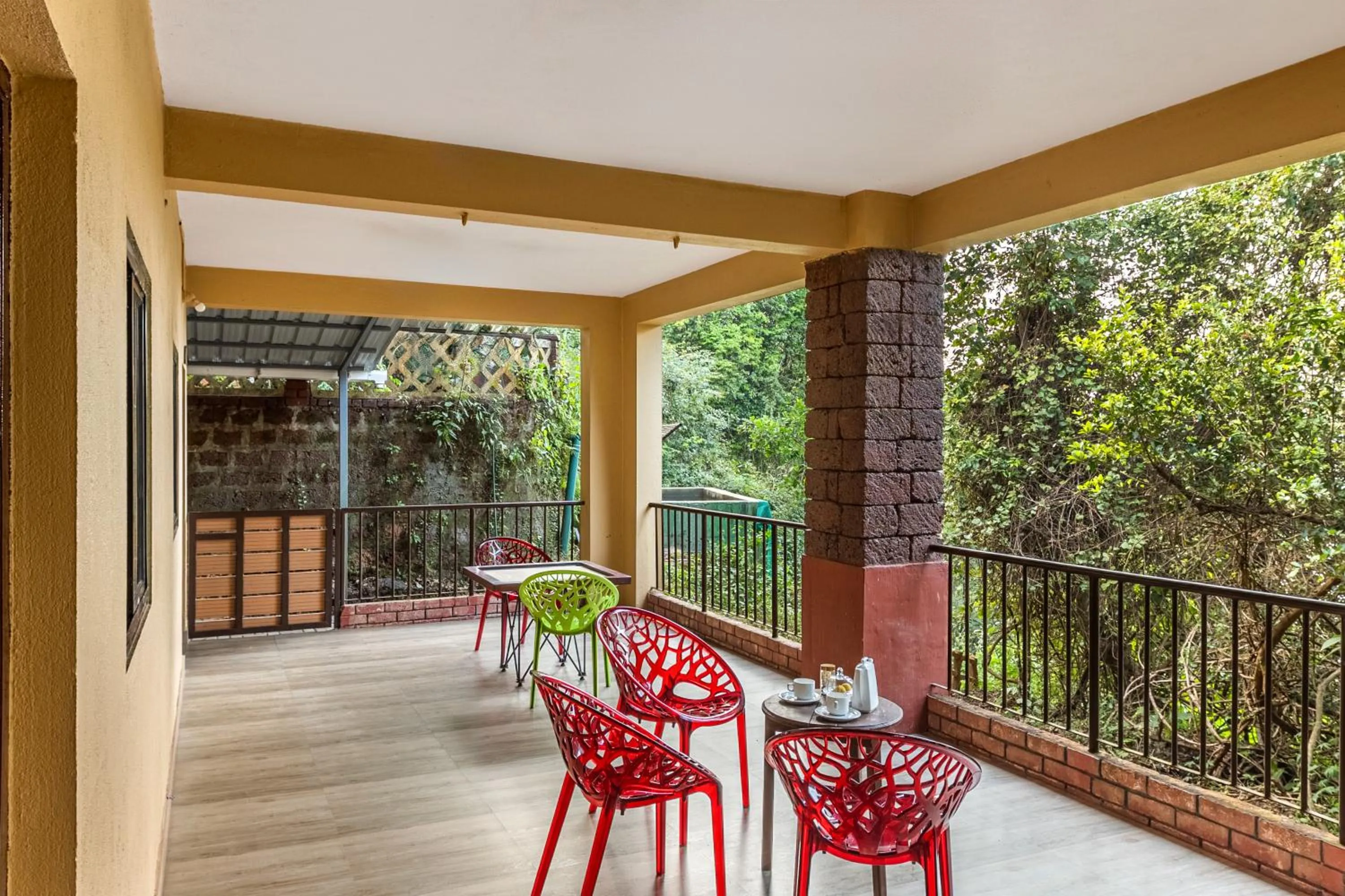 Balcony/Terrace in Nature Trails Rock Valley, Goa