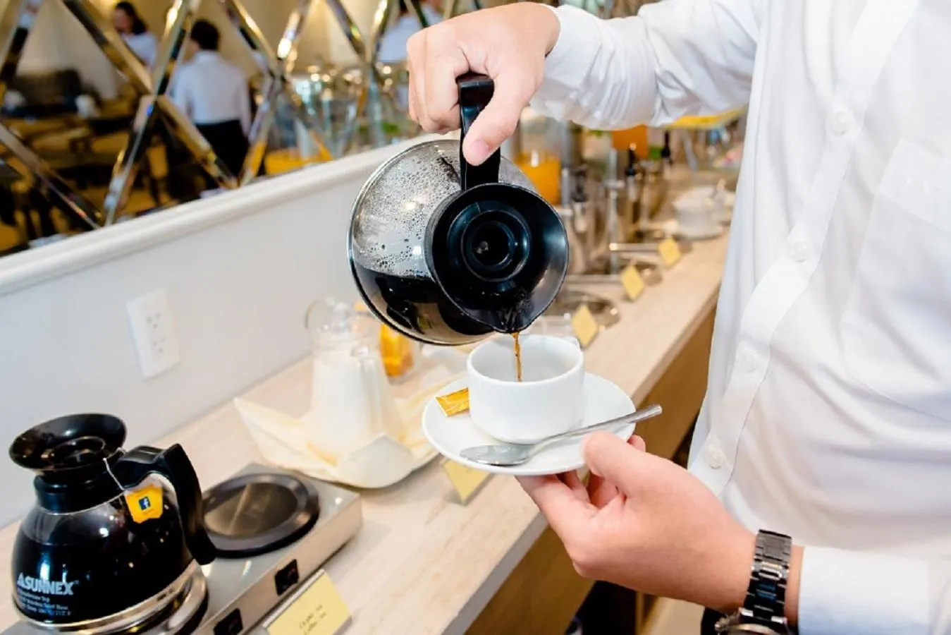 Breakfast in Glamour Hotel Da Nang