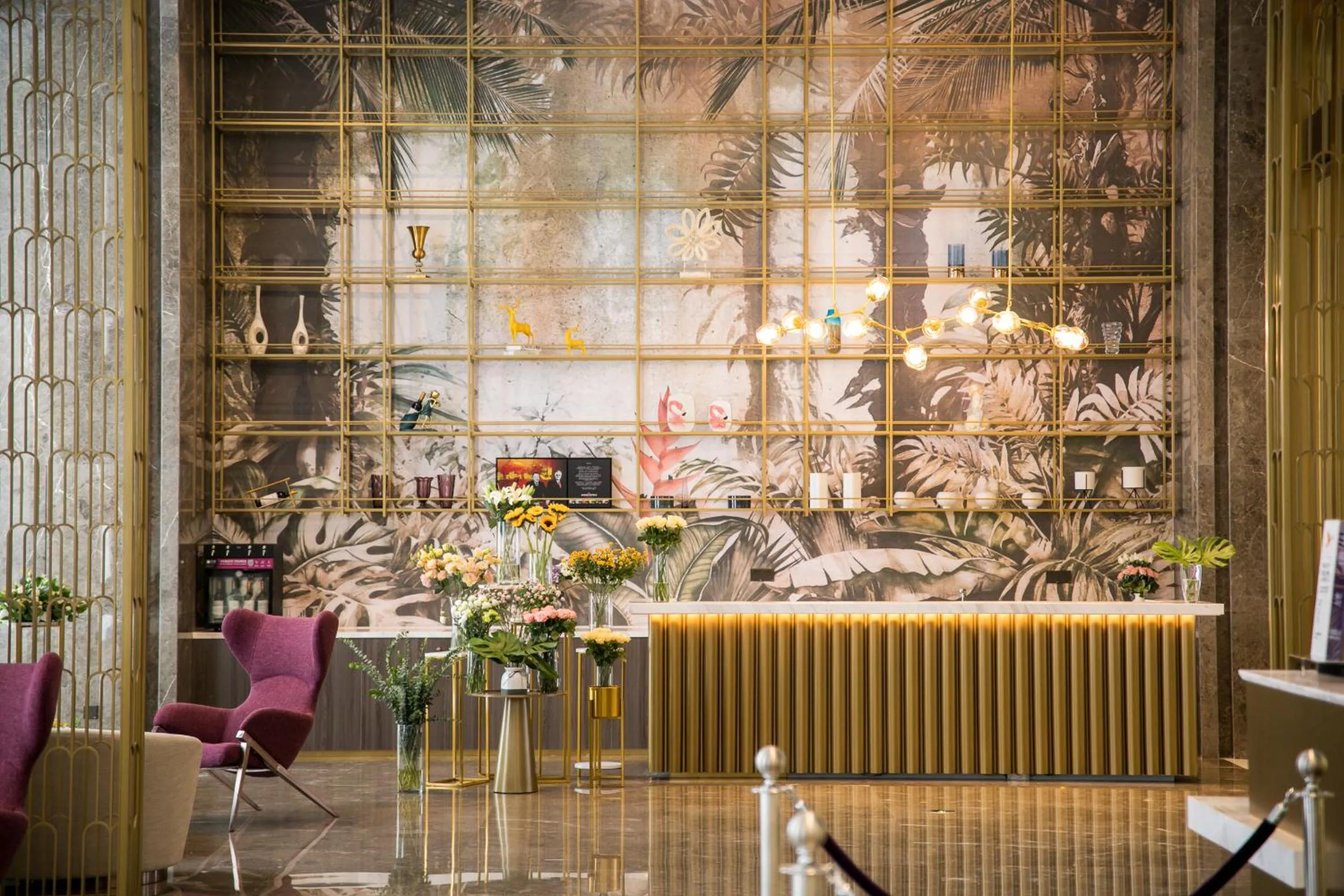 Seating area in Mercure Xi'an Qujiang