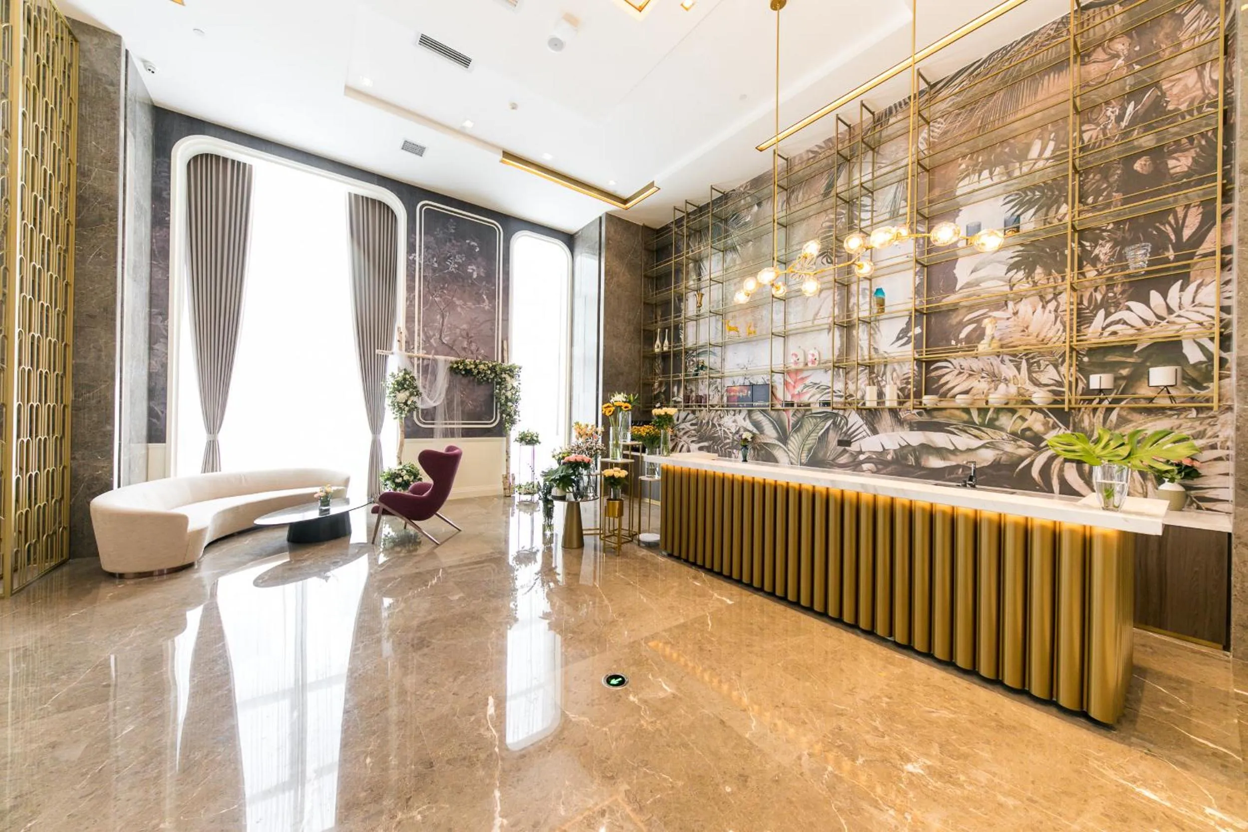 Seating area in Mercure Xi'an Qujiang