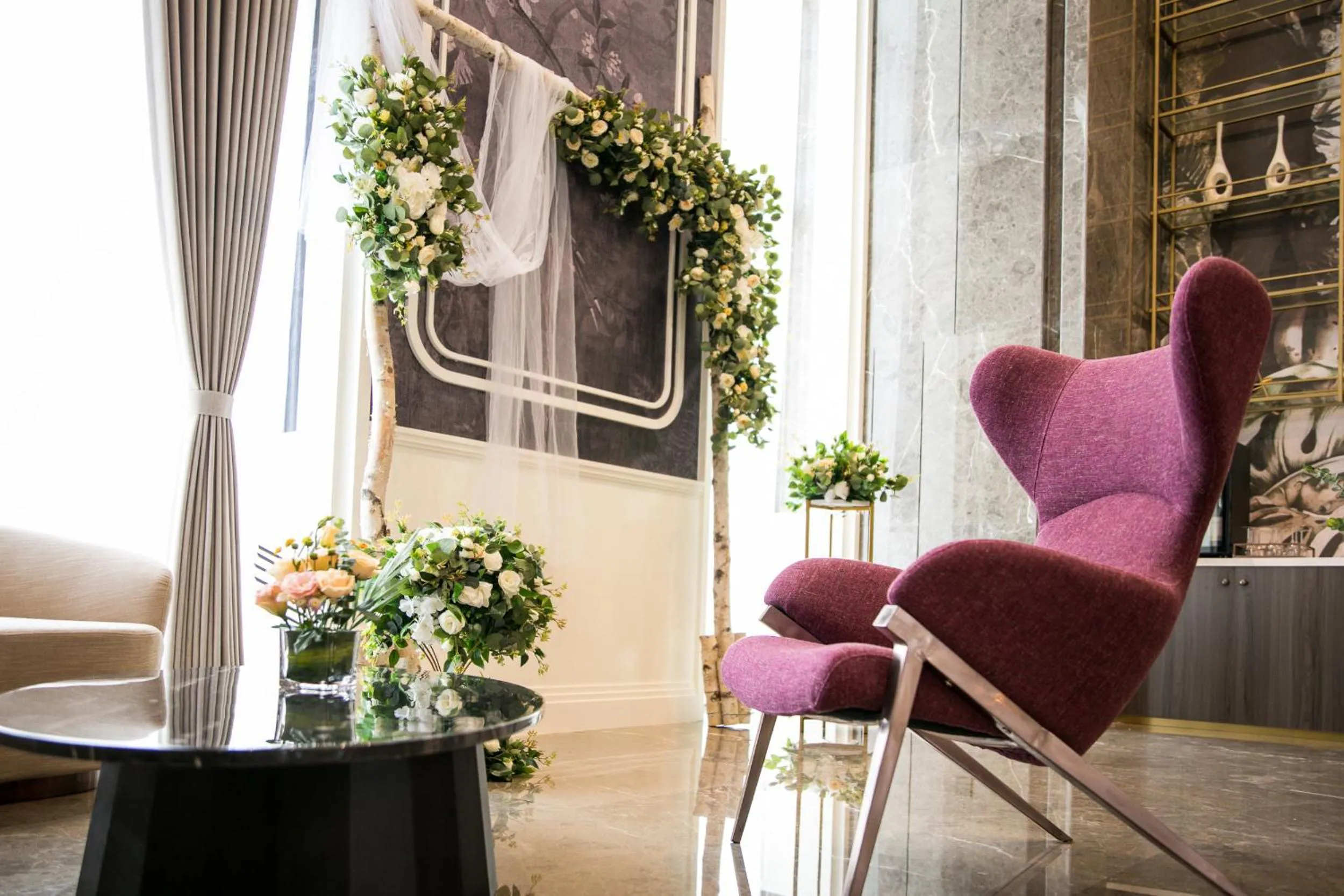 Seating area in Mercure Xi'an Qujiang