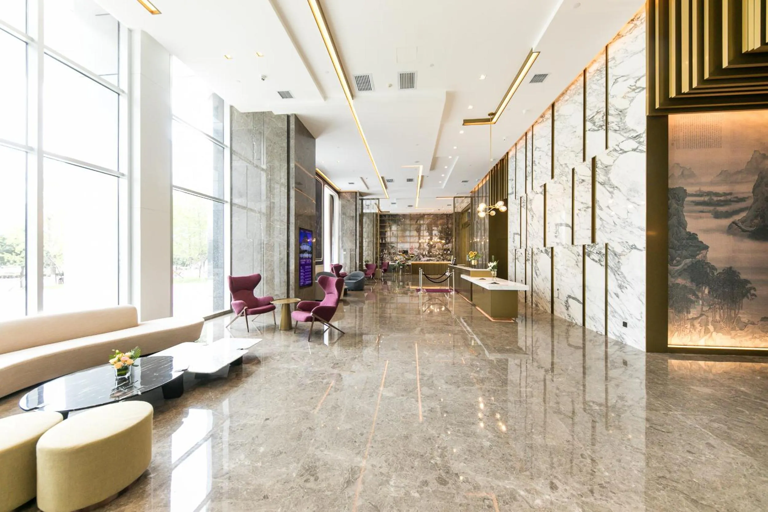 Seating area in Mercure Xi'an Qujiang