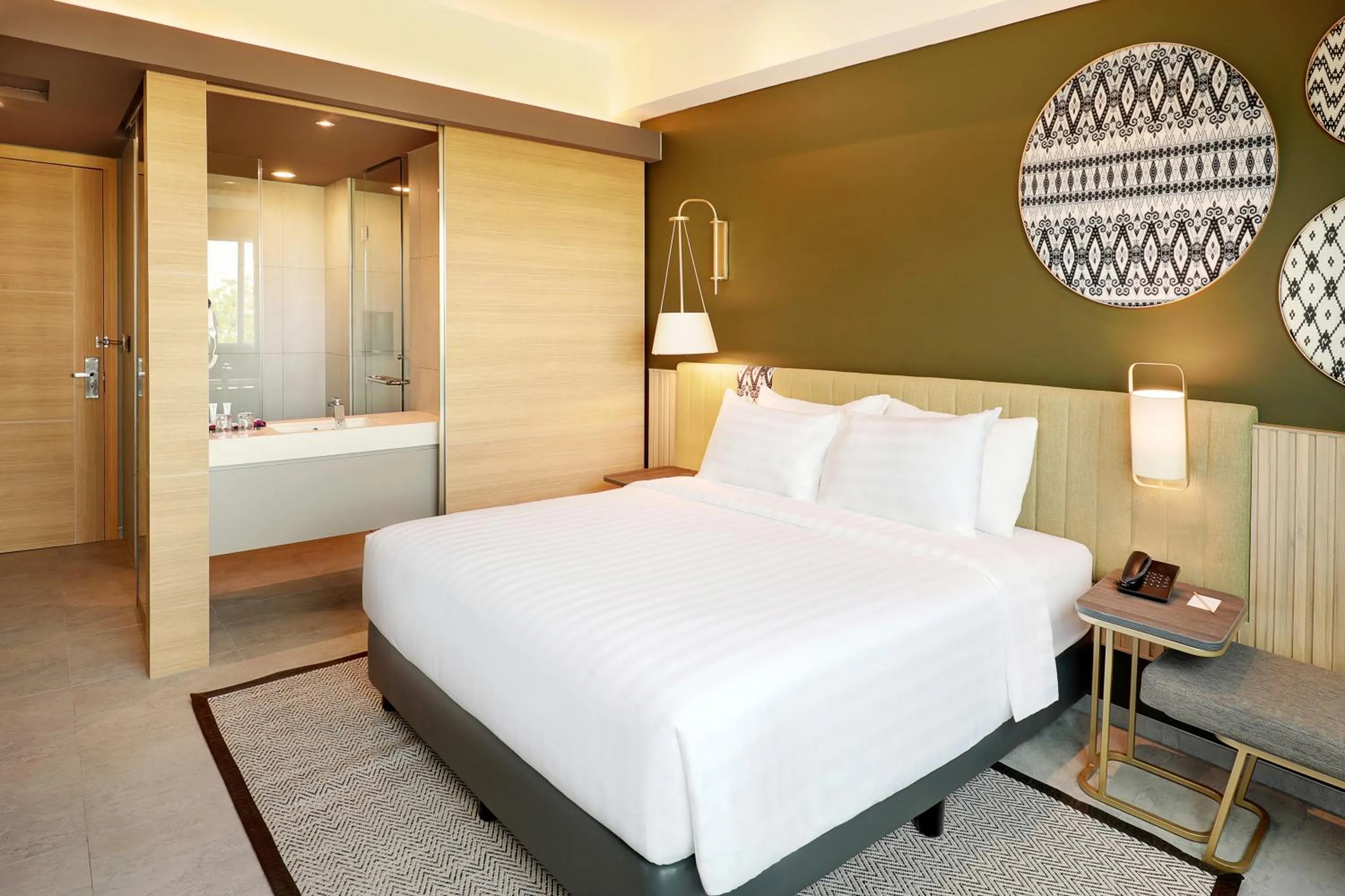 Bed in Mercure Makassar Nexa Pettarani