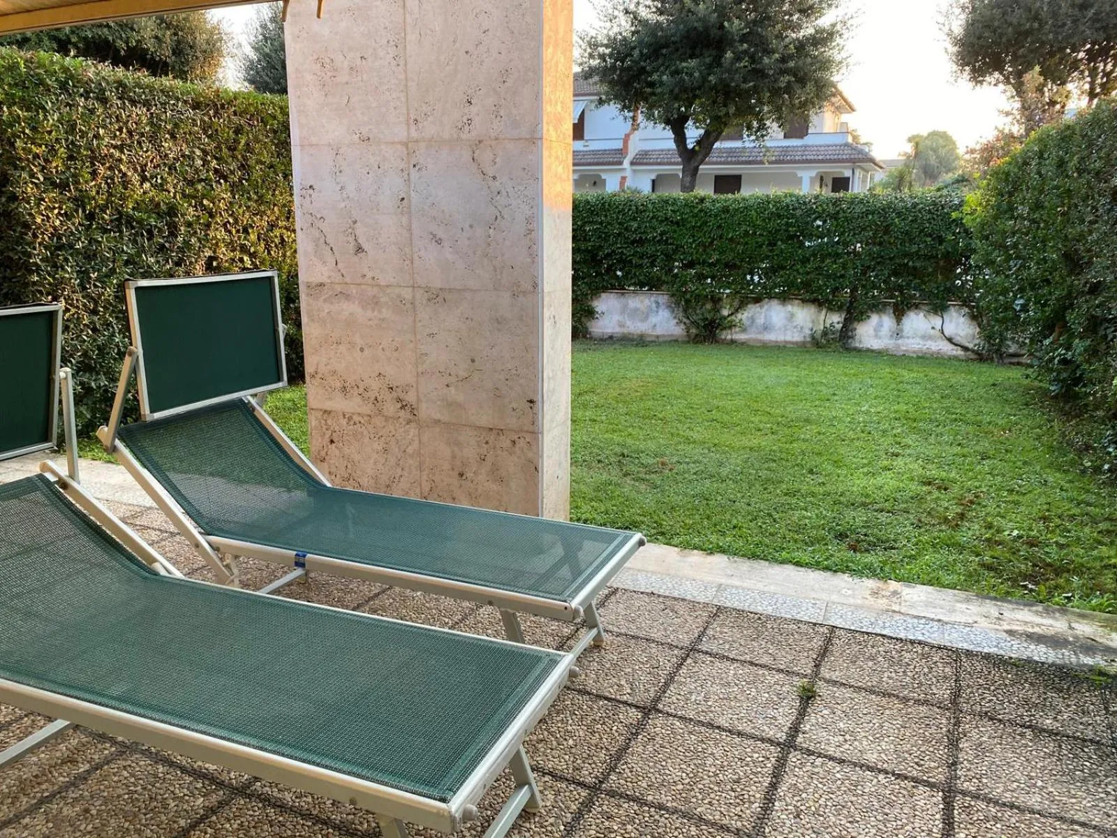 Garden view in Hotel Zeffiro