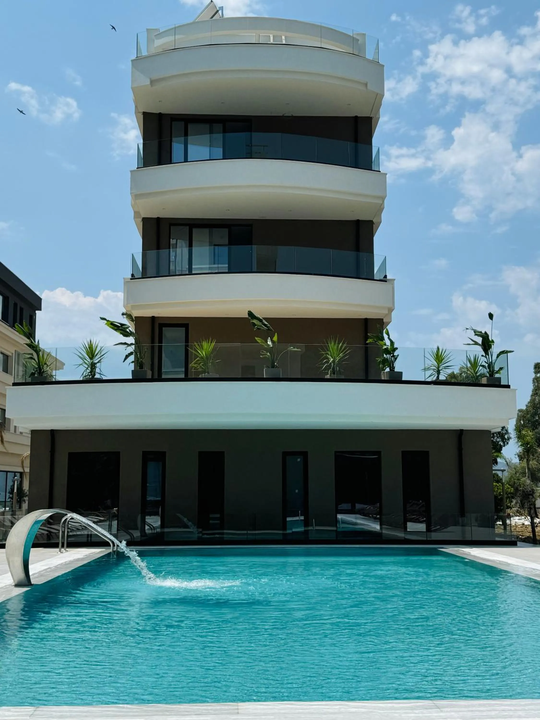 Pool view in A&G HOTEL