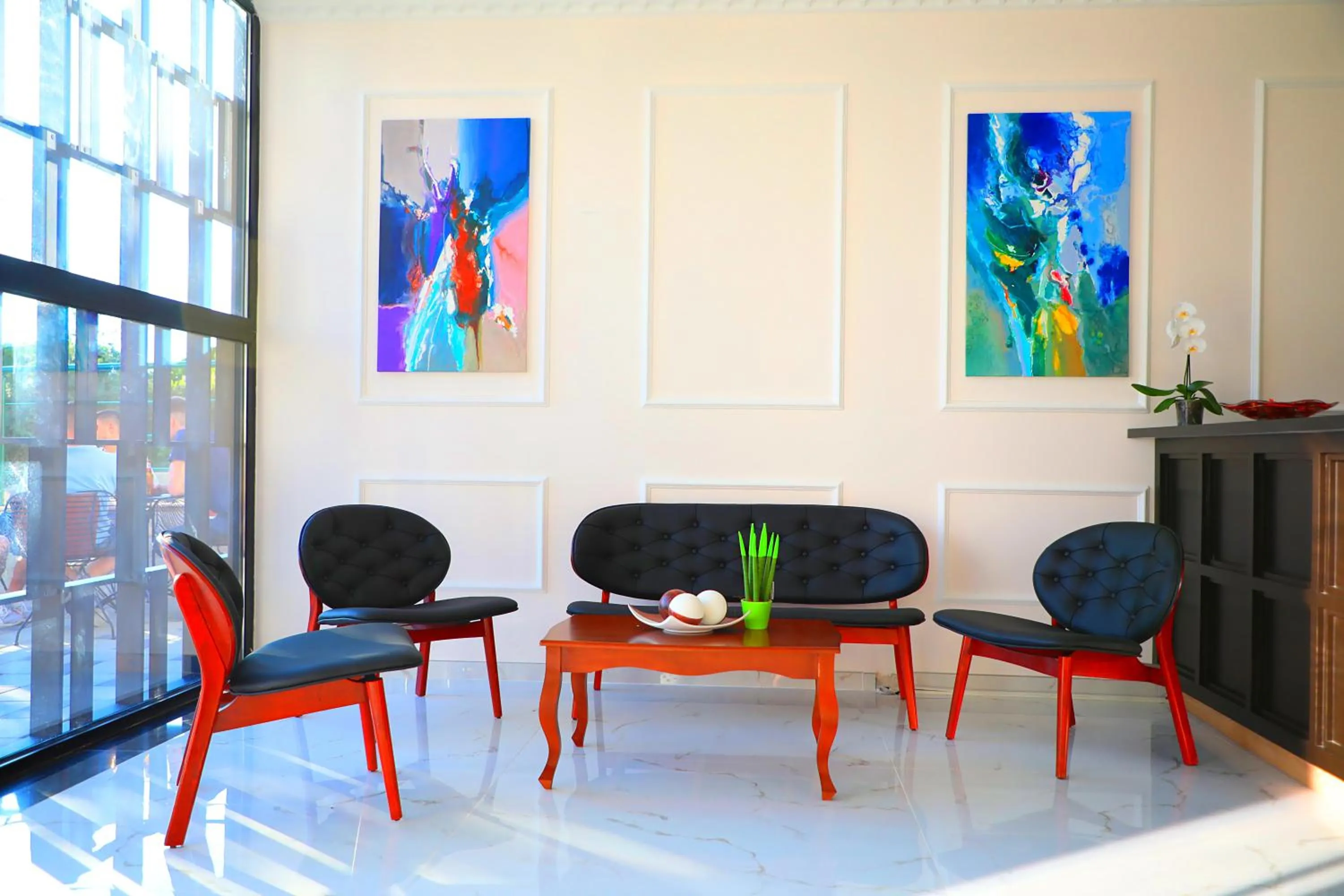 Lobby or reception in A&G HOTEL