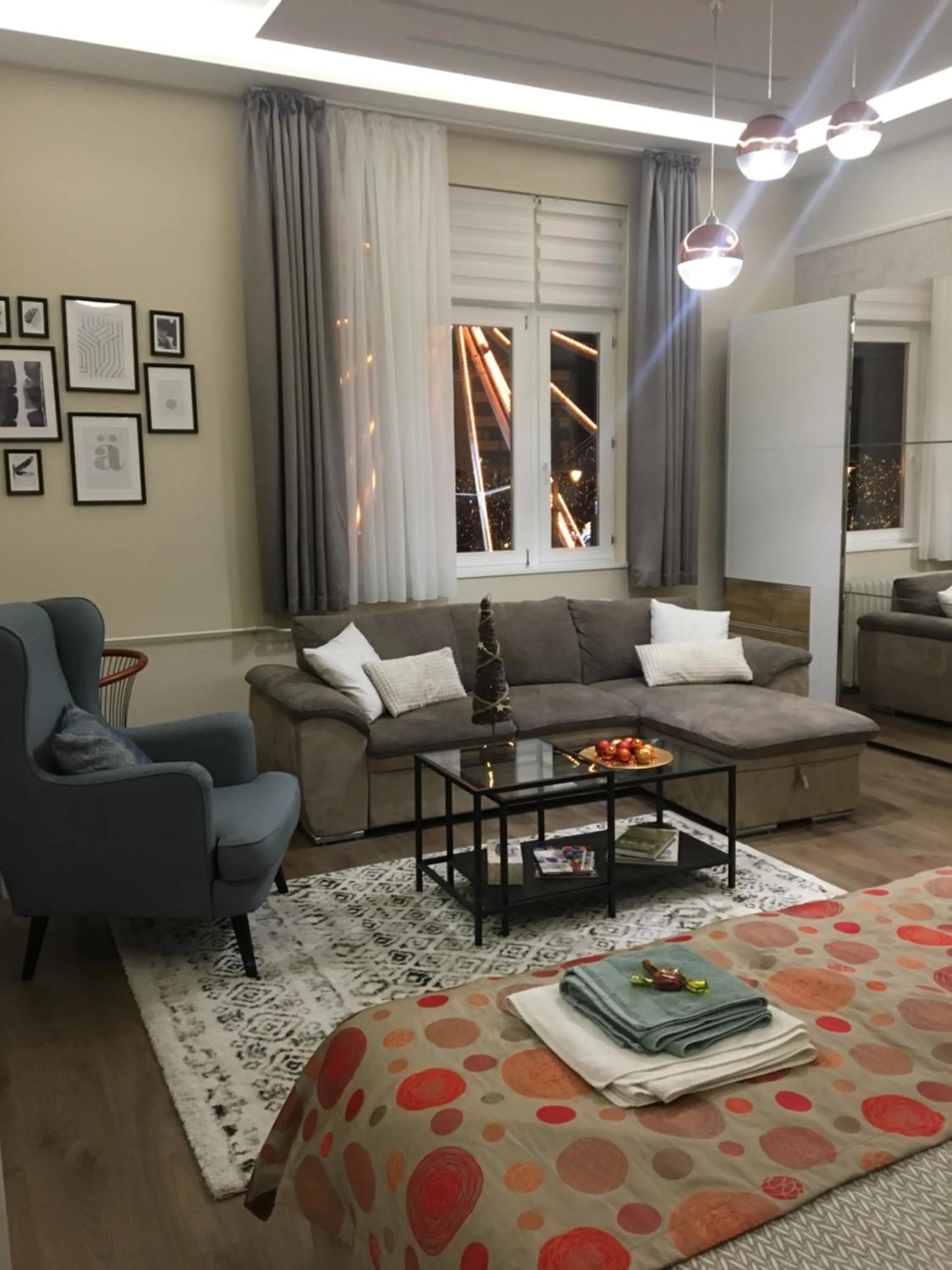 Living room in Visit Debrecen Apartman