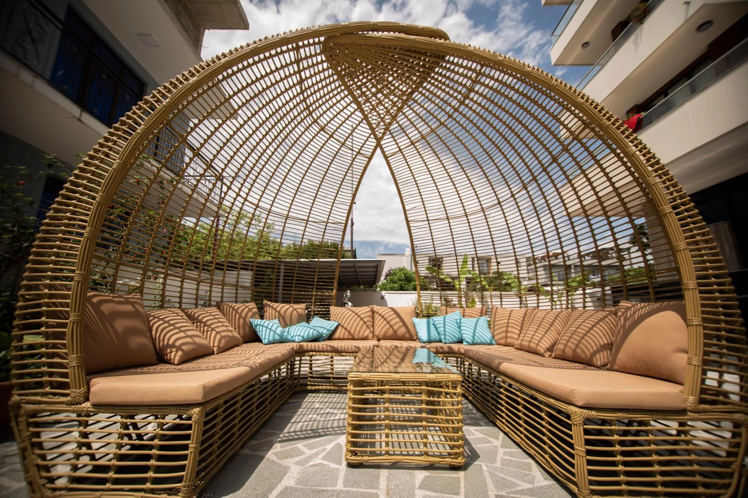 Area and facilities in Chveni Ezo Boutique Hotel